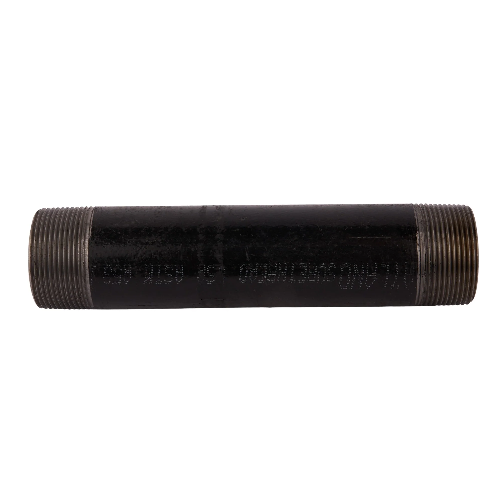 1-1/2" x 8" Black Nipple - Image 2