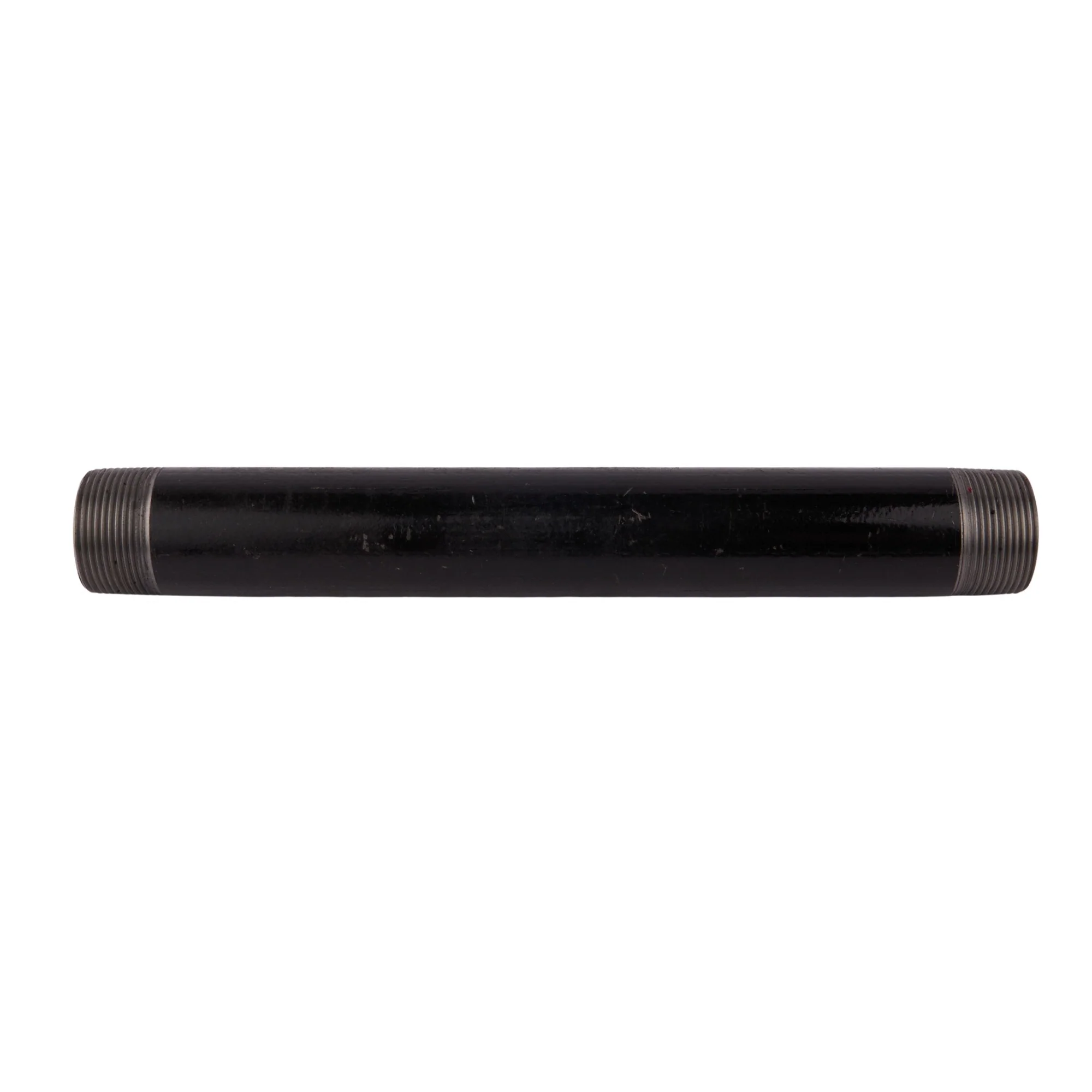 1-1/4" x 12" Black Nipple - Image 2