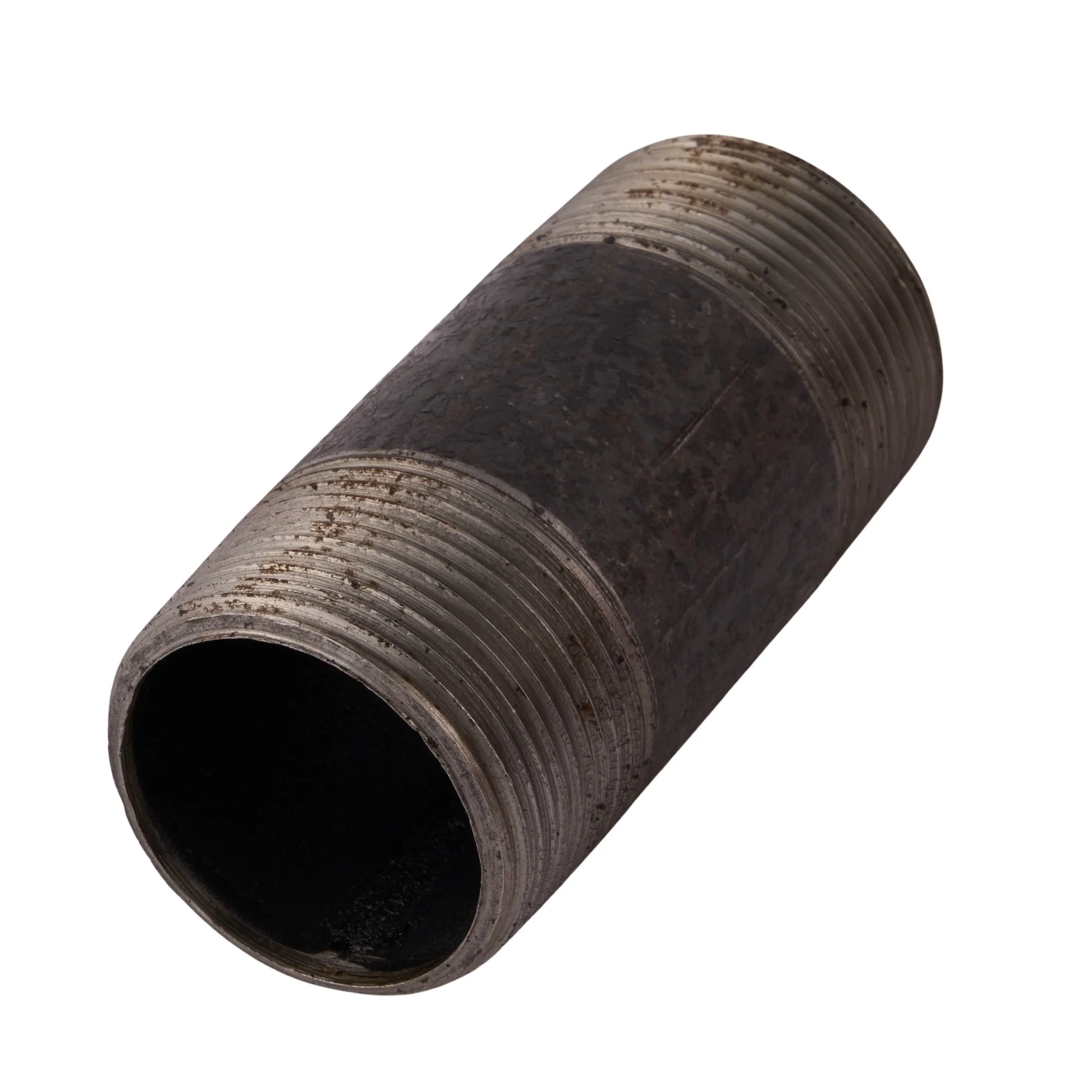 1-1/4" x 3-1/2" Black Nipple