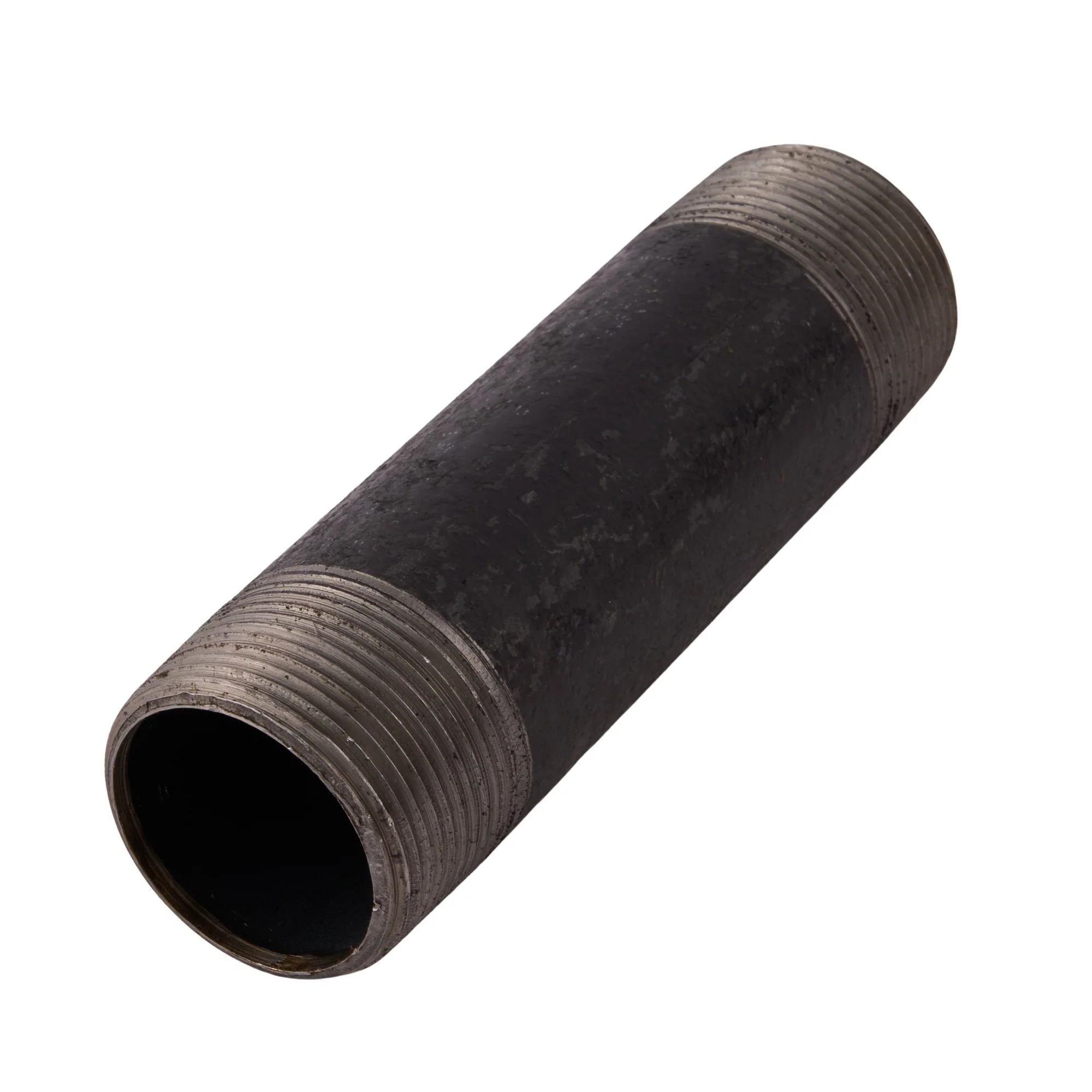 1-1/4" x 5-1/2" Black Nipple