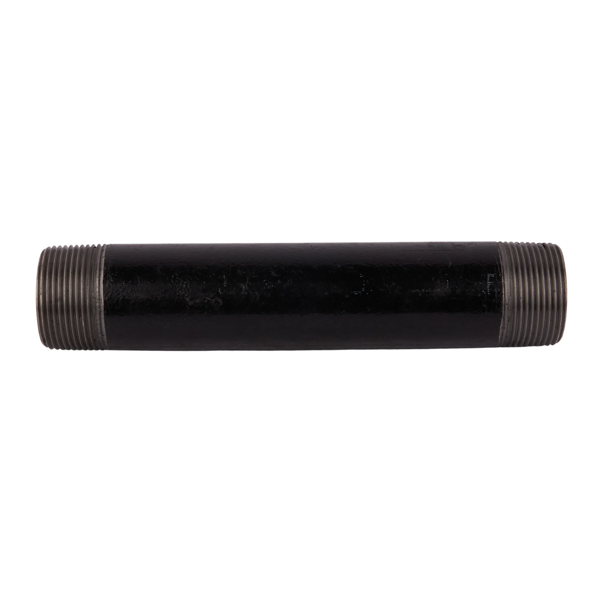 1-1/4" x 8" Black Nipple - Image 2
