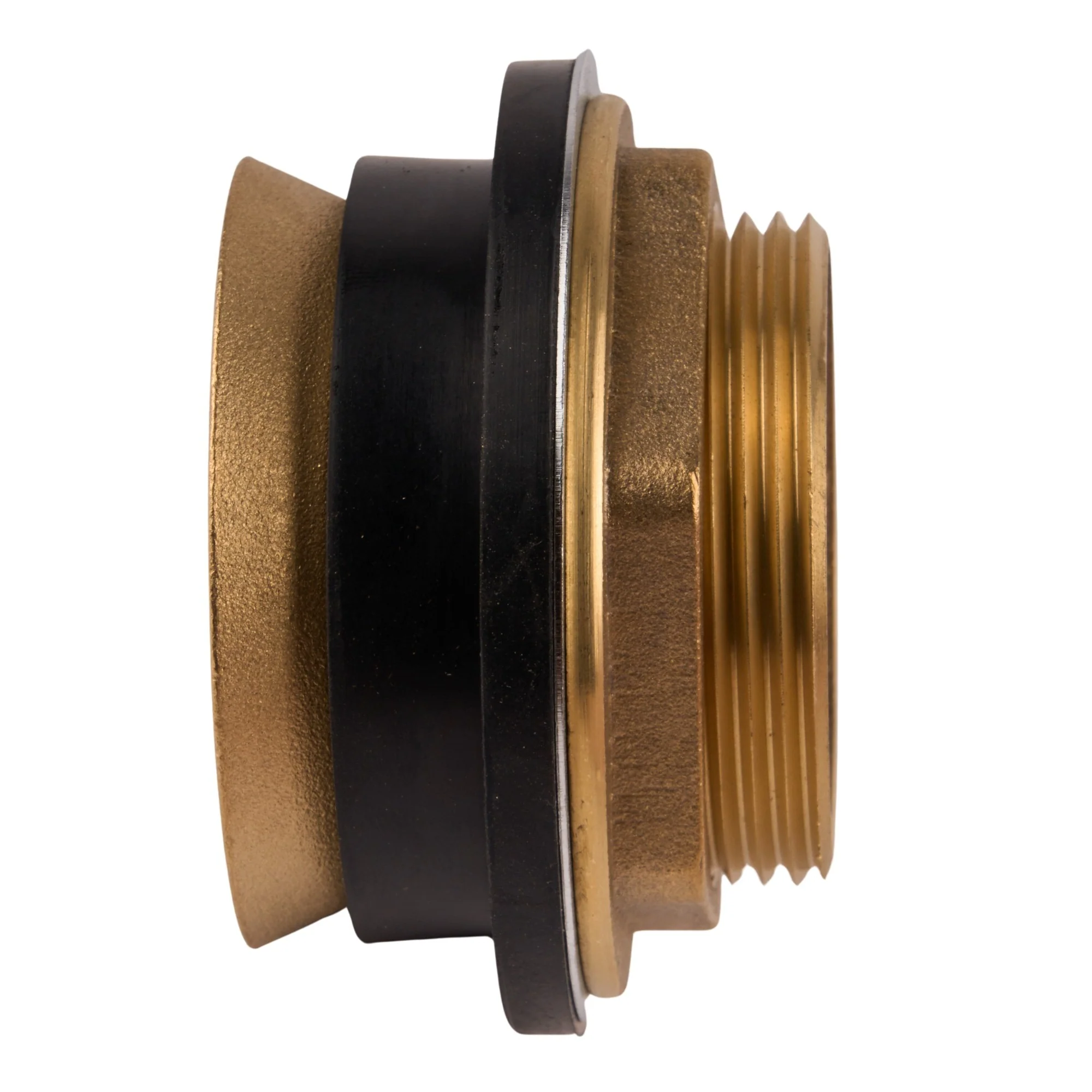 1-1/2" Brass Closet Spud - Image 2