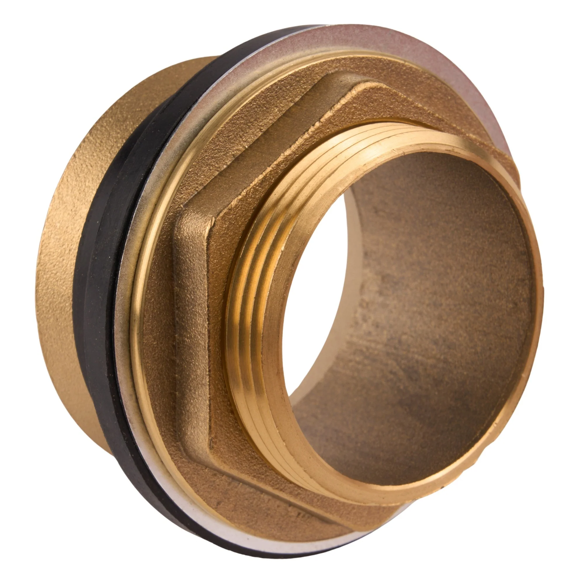 1-1/2" Brass Closet Spud - Image 3