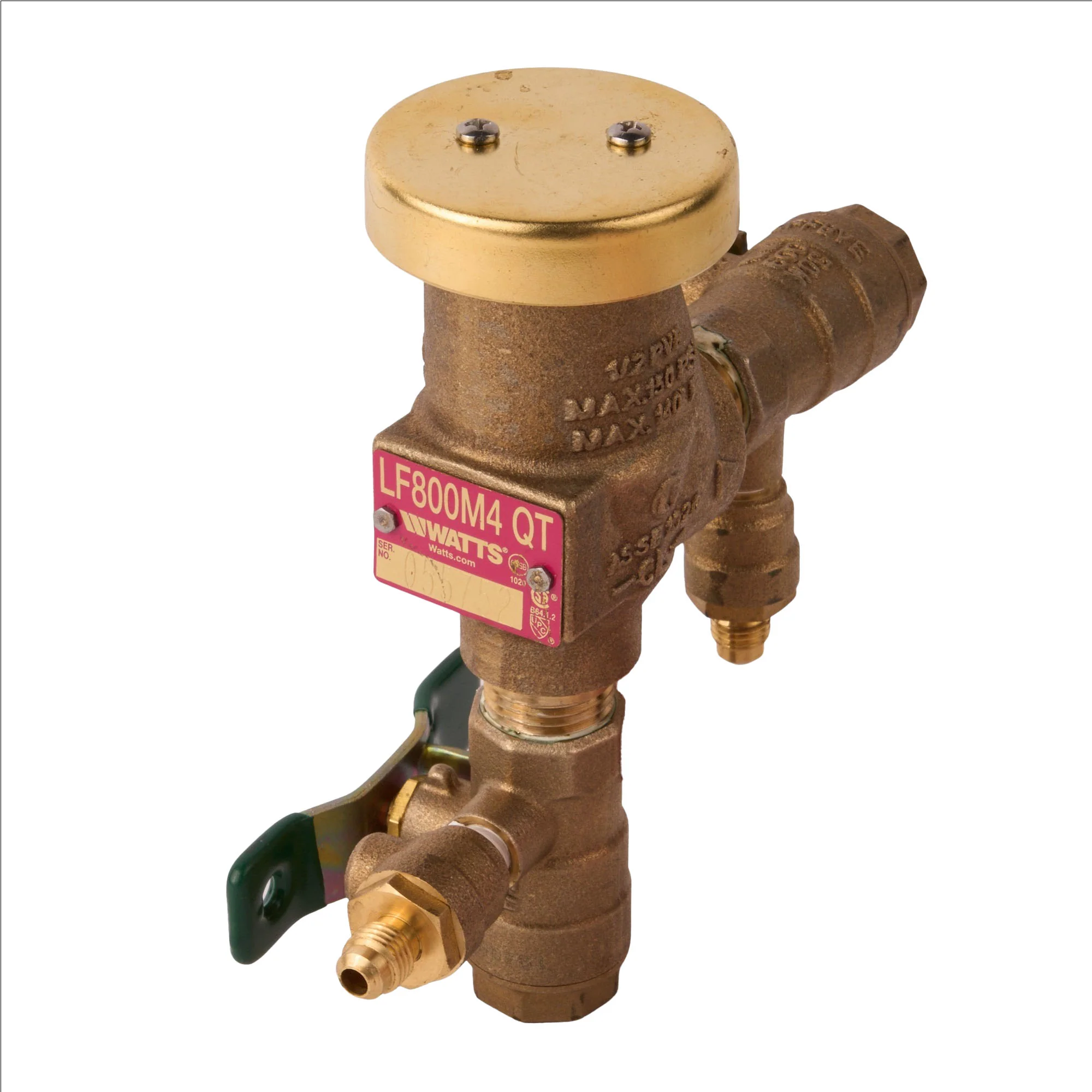 1/2" 800M4QT Anti-Siphon Pressure Vacuum Breaker - Image 2