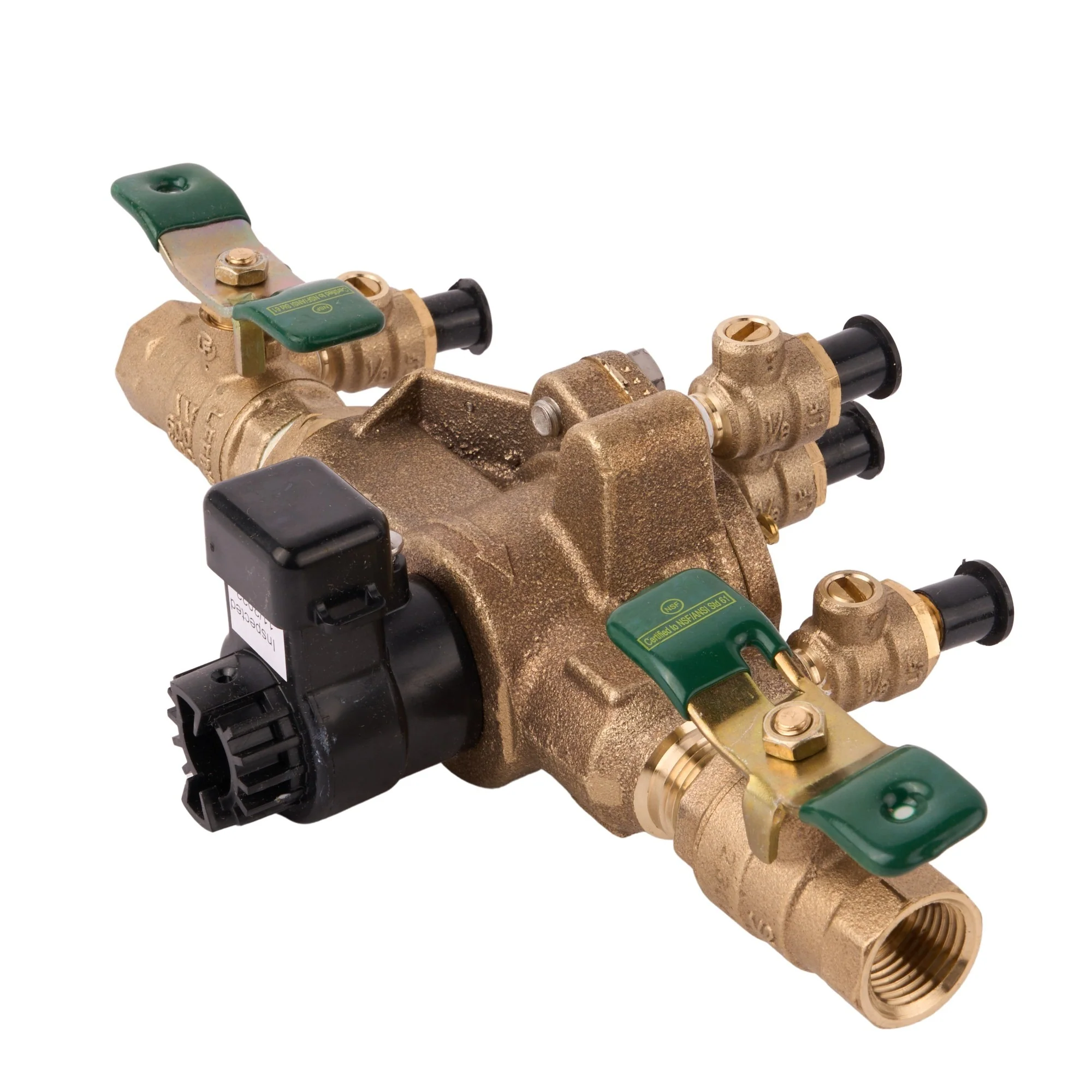 1/2" Lead Free Bronze RPZ w/ Flood Sensor (009QT) - Image 4