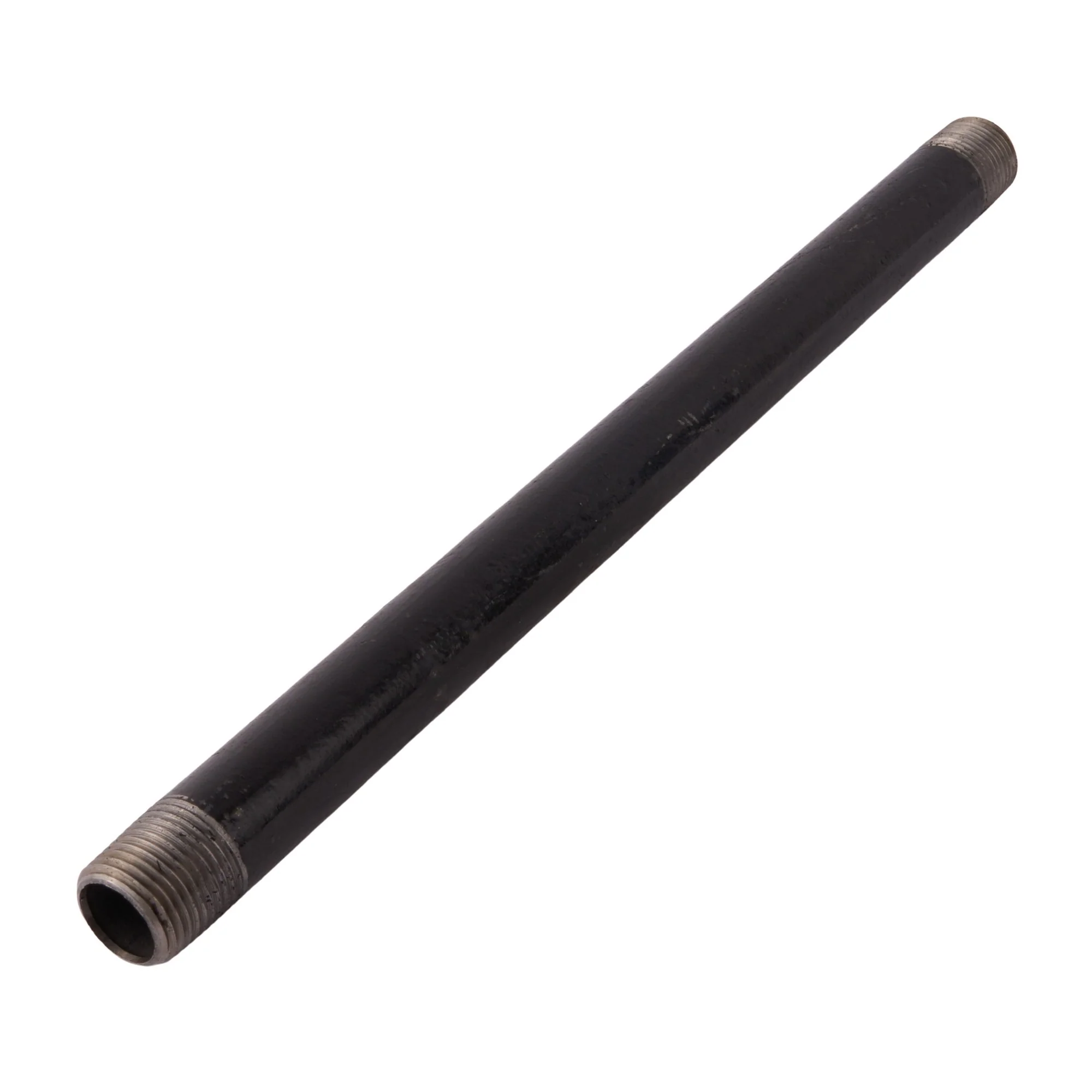 1/2" x 12" Black Nipple