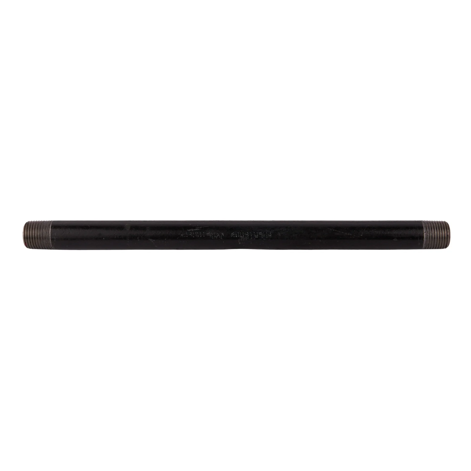 1/2" x 12" Black Nipple - Image 2
