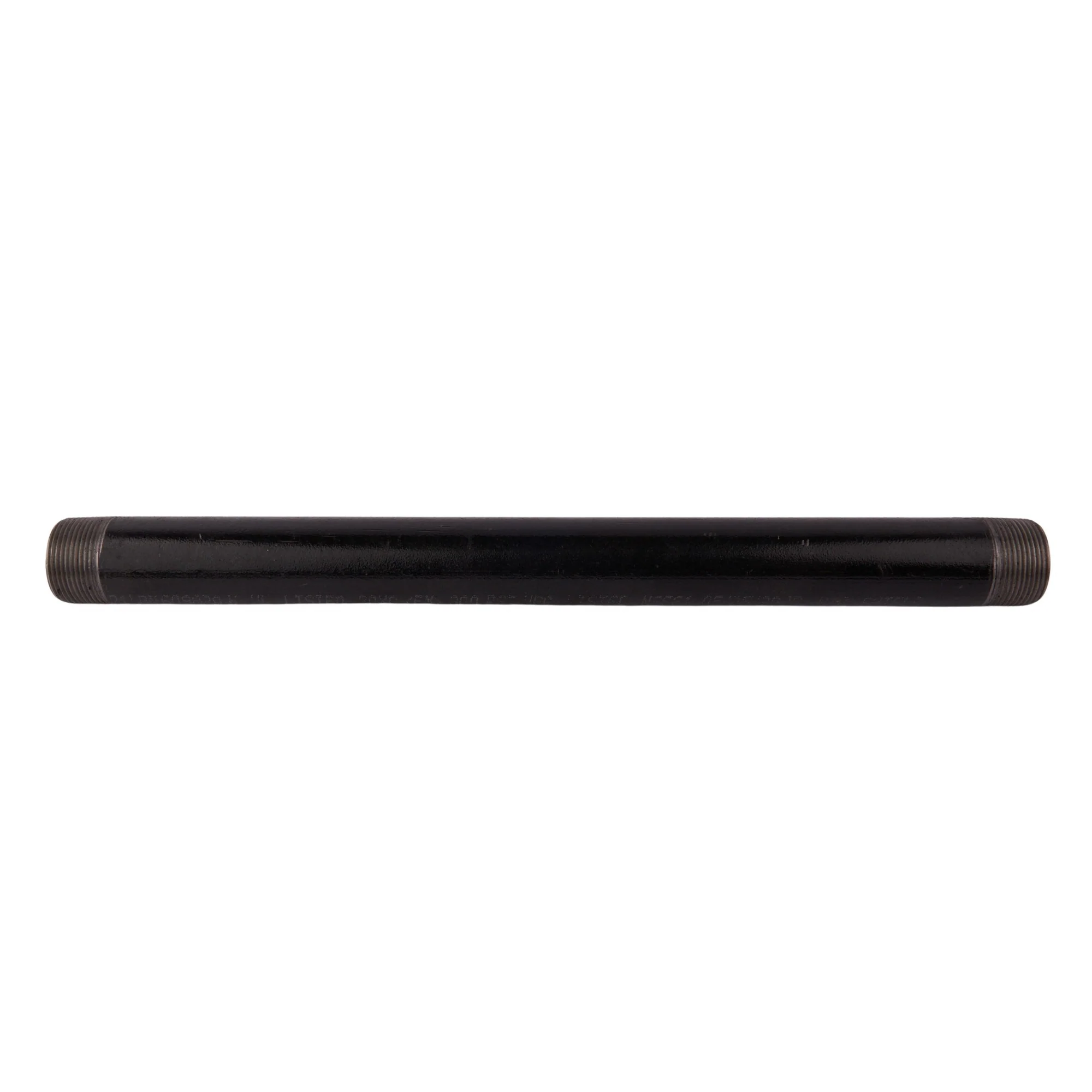 1" x 18" Black Nipple - Image 2