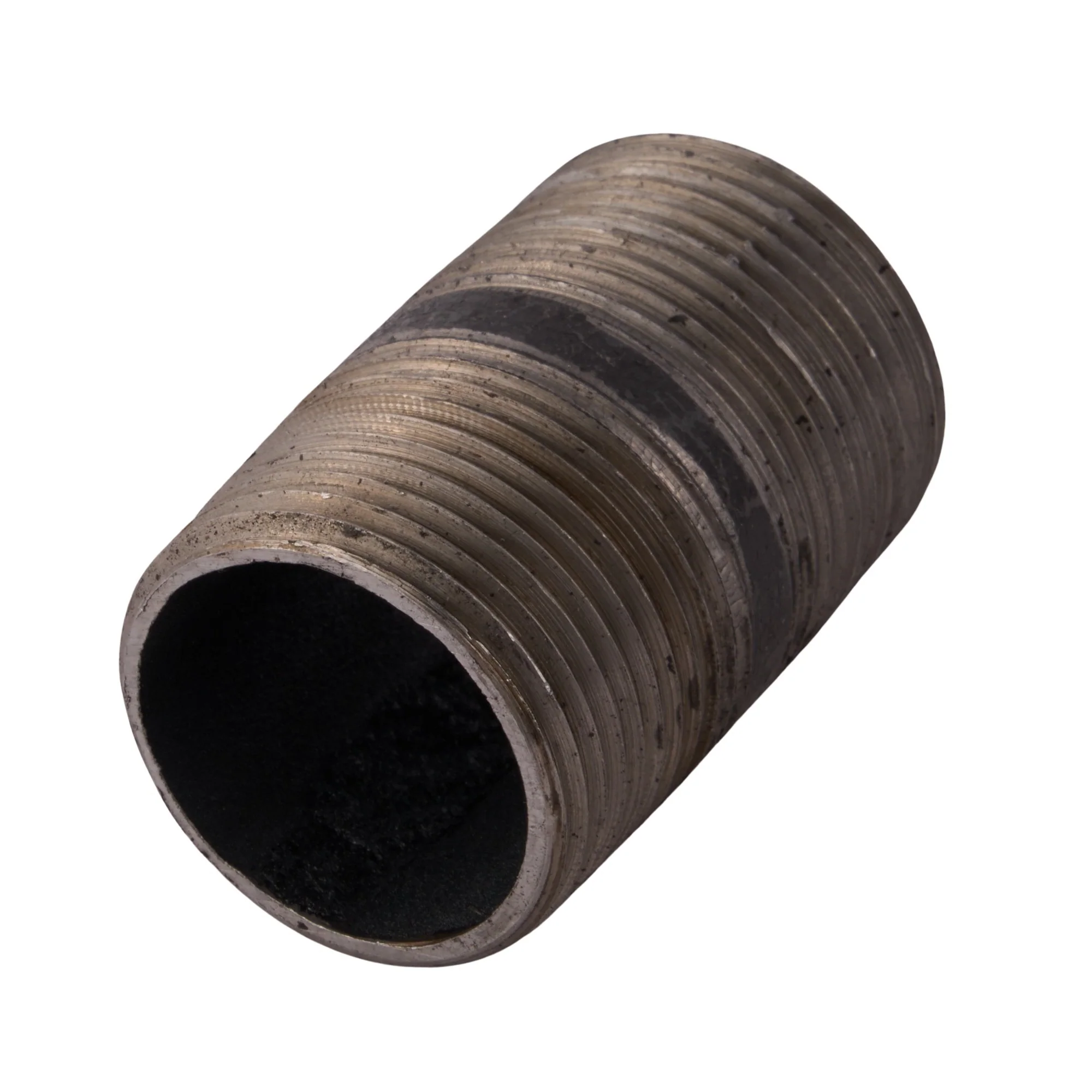 1" x 2" Black Nipple