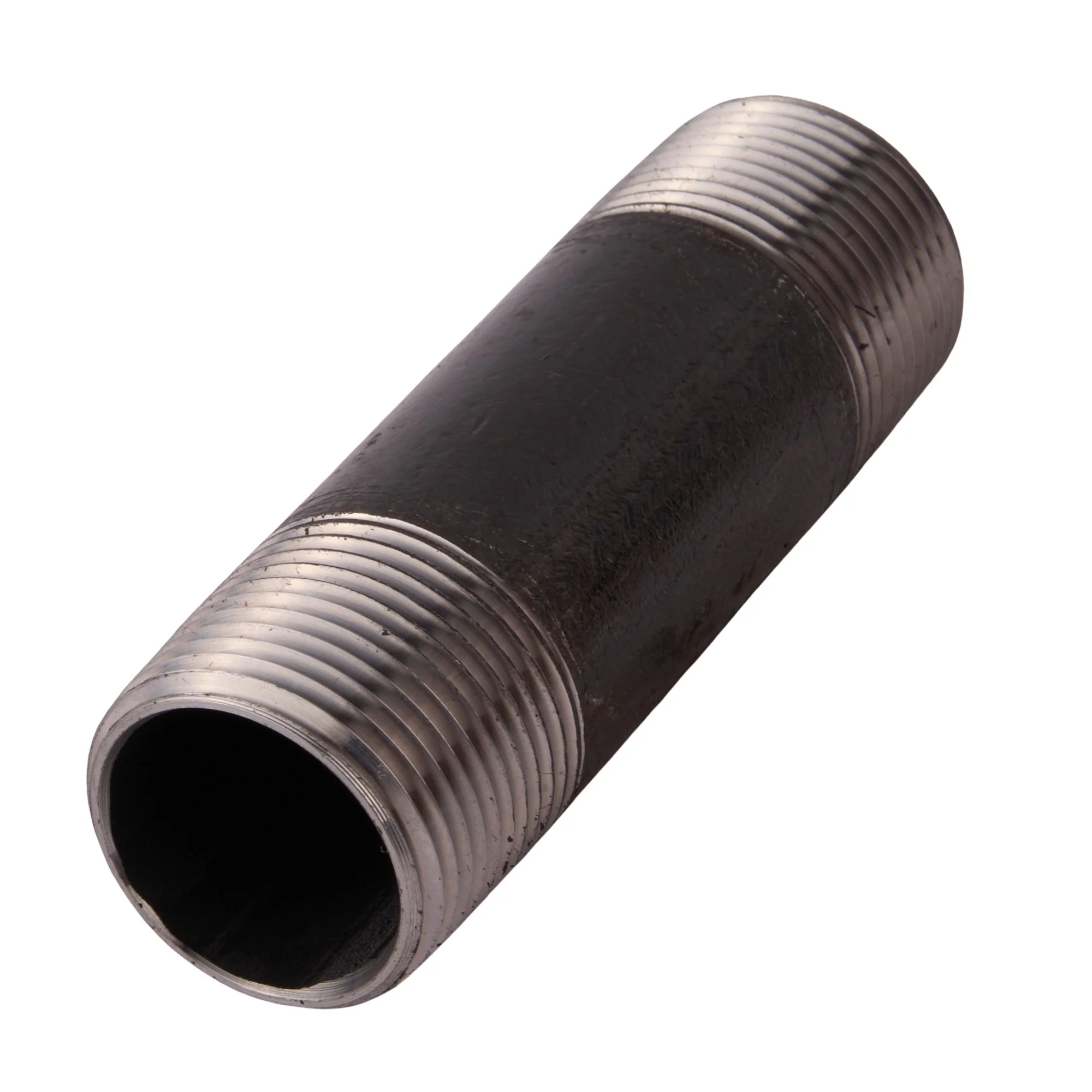 1" x 4" Black Nipple