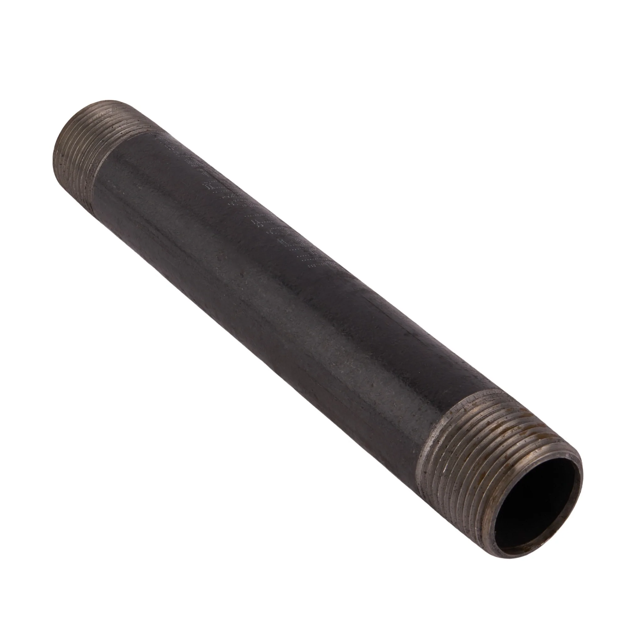 1" x 8" Black Nipple - Image 3