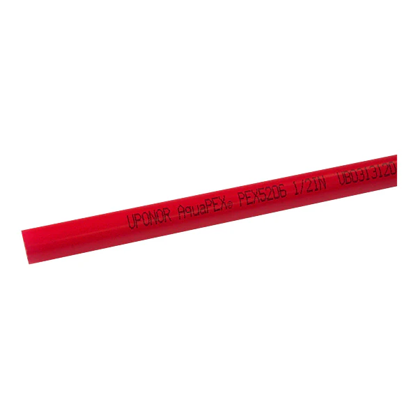 20' Red AquaPEX Tubing, Straight Length - Image 2