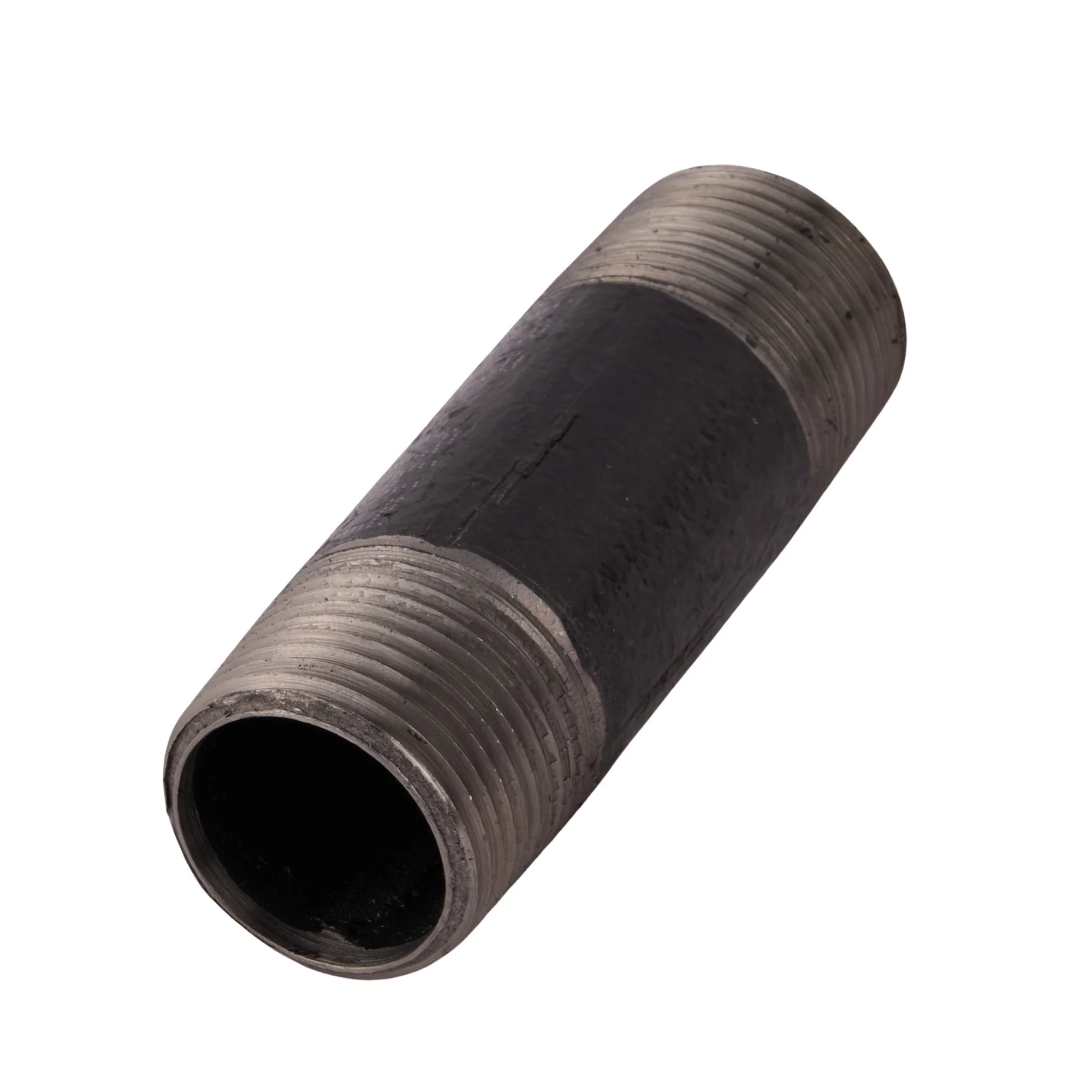 3/4" x 3" Black Nipple