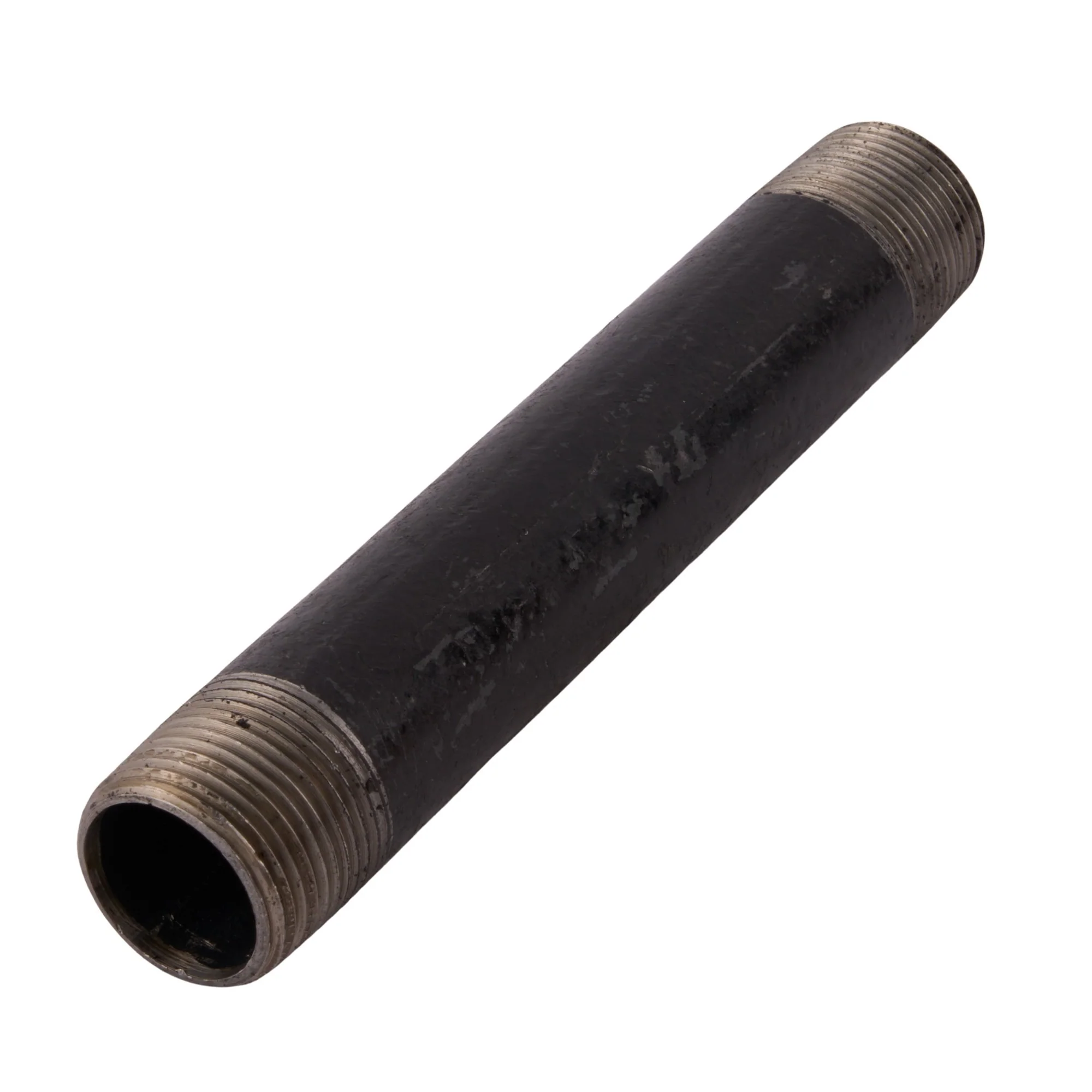 3/4" x 6" Black Nipple