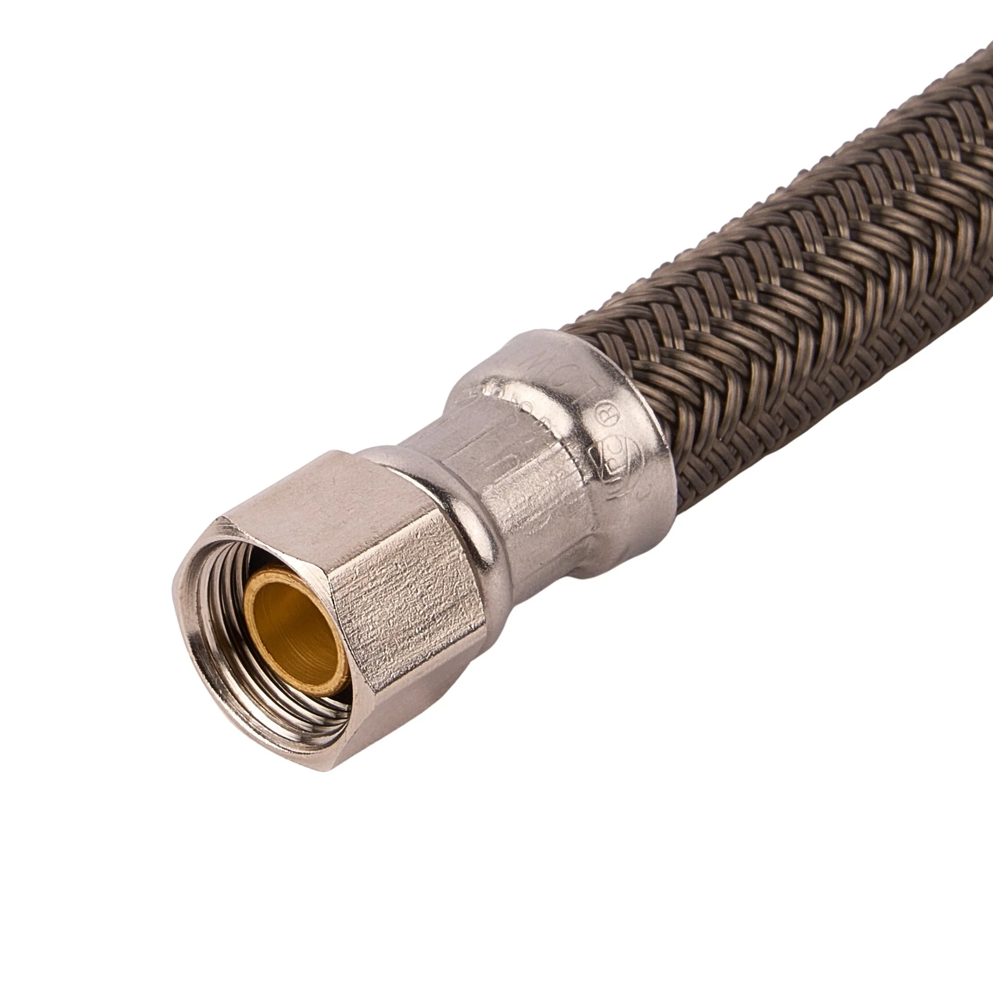 3/8Od Comp X 7/8 Ballcock{Metal Nut} Toilet Connector - Image 2