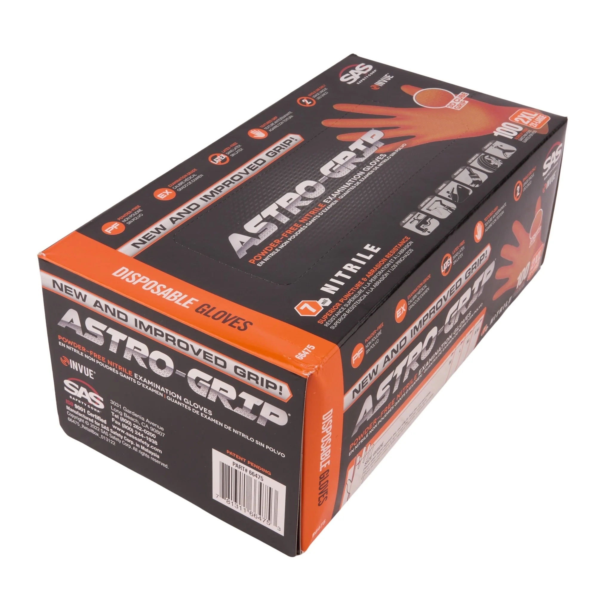 Astro-Grip Nitrile Disposable Glove Xxl - Image 2