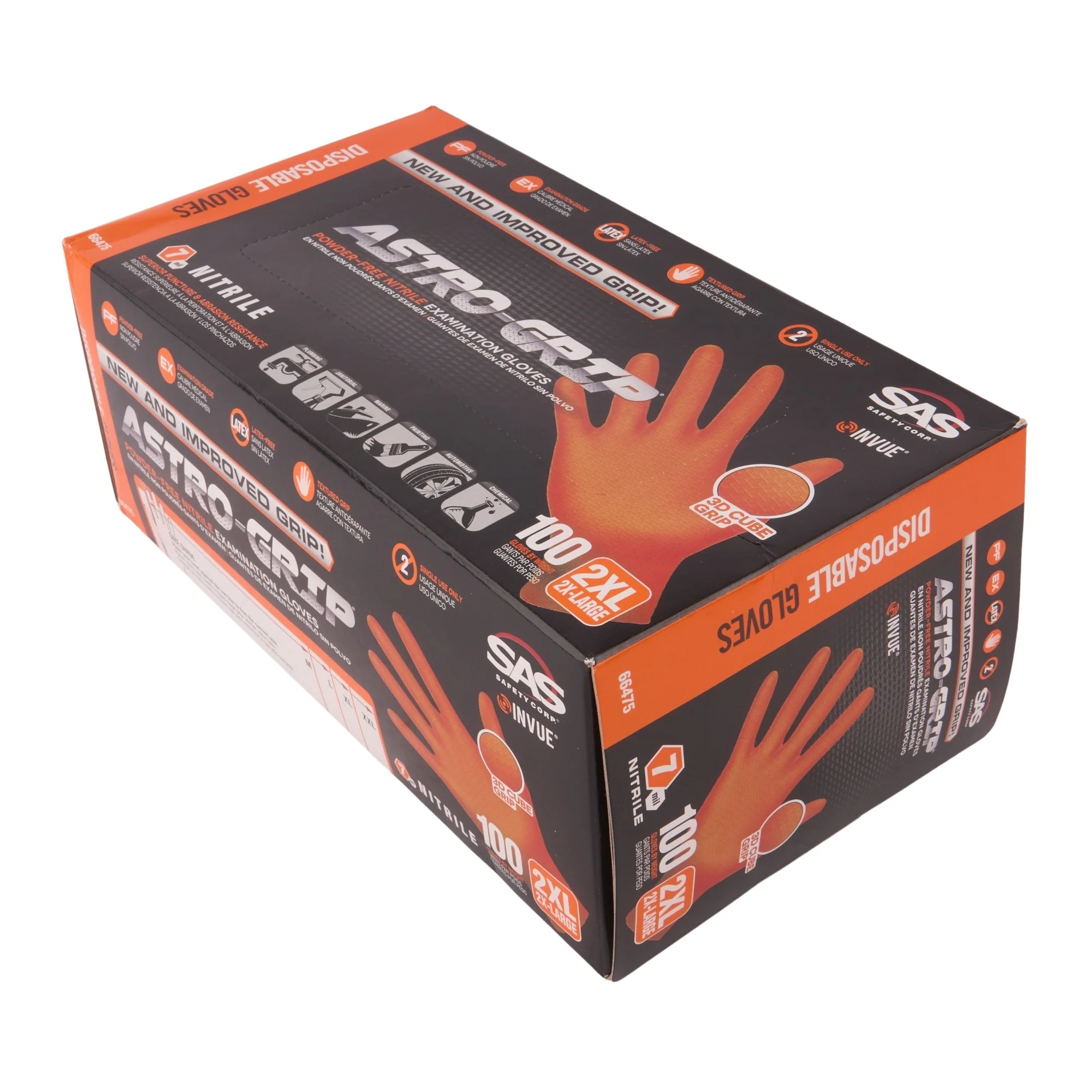 Astro-Grip Nitrile Disposable Glove Xxl - Image 3