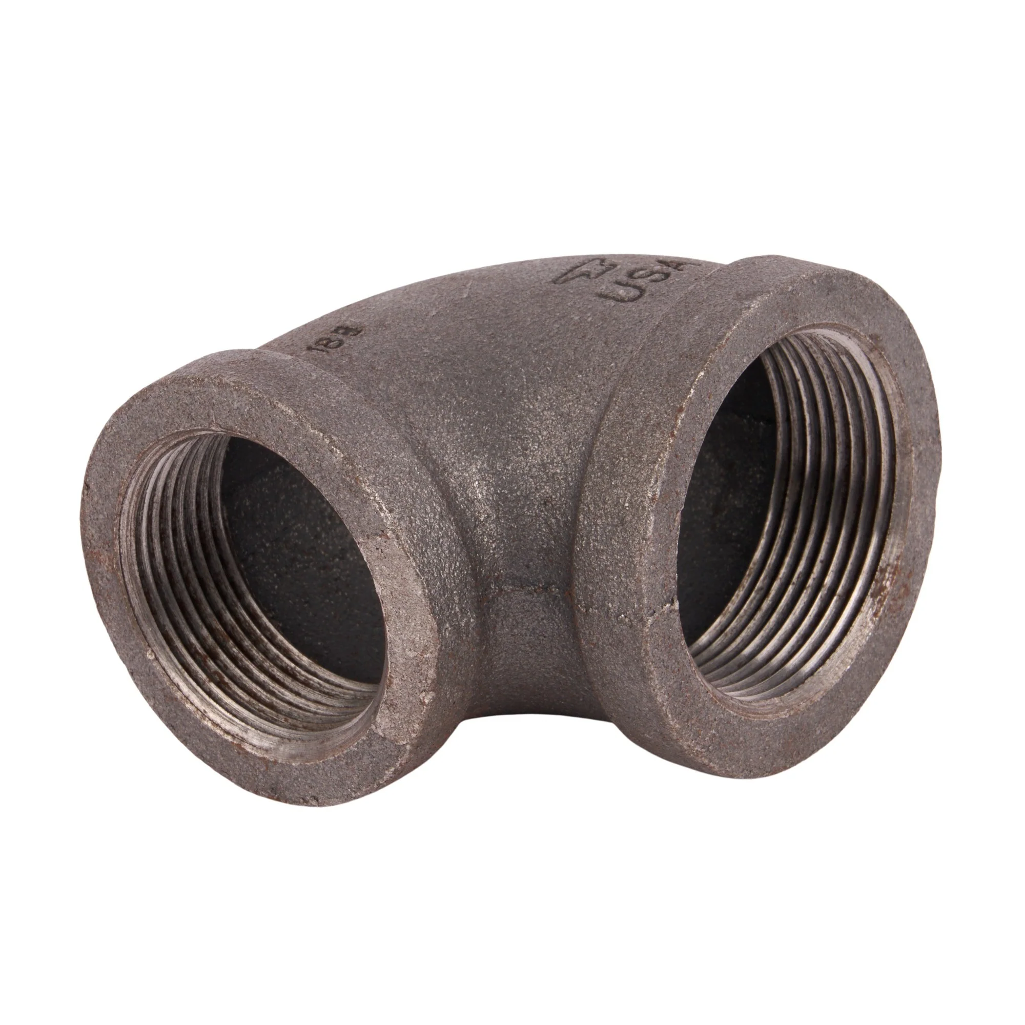 Black Malleable Iron 90° Elbows - Image 7