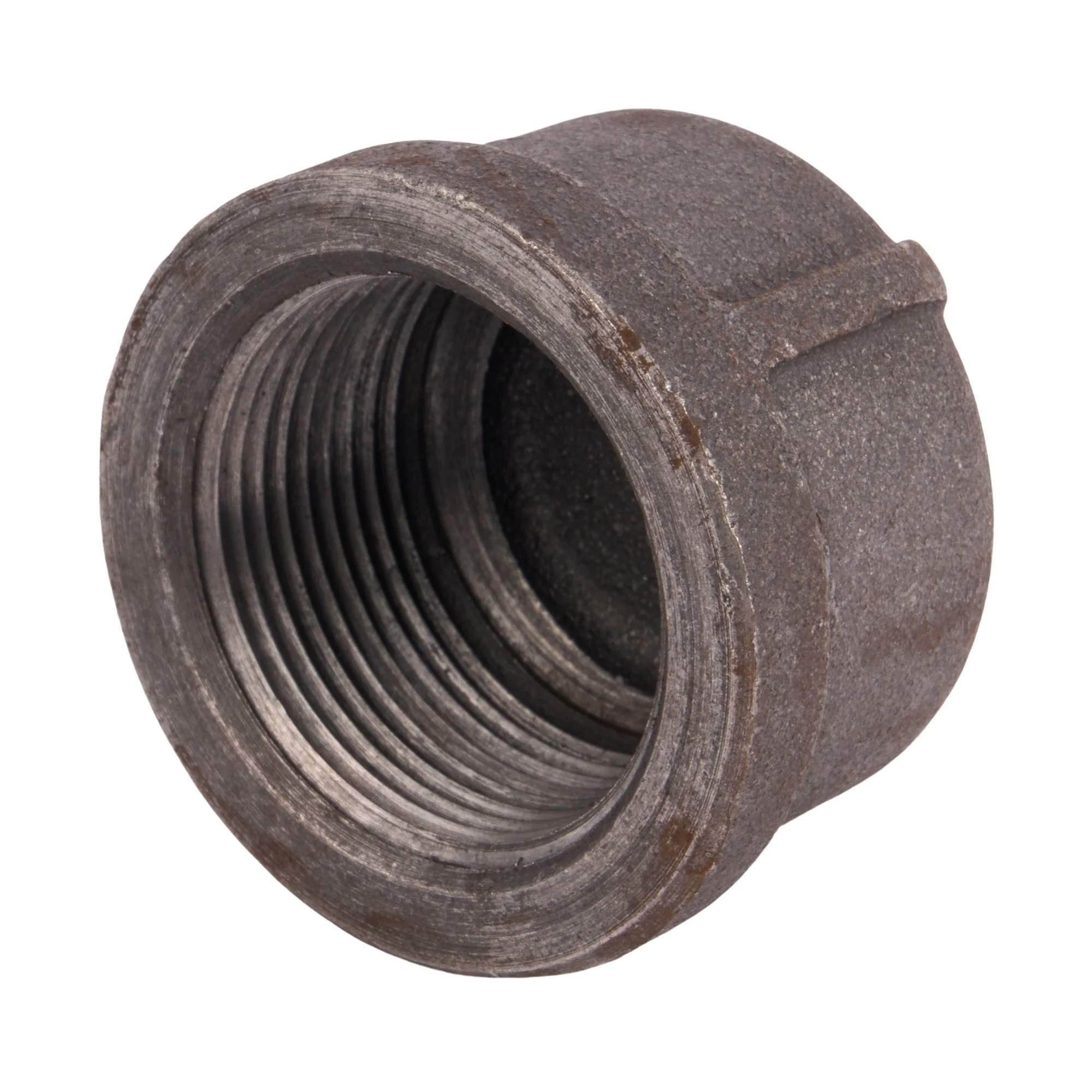 Black Malleable Iron Caps – 1/8" to 4" - Image 16
