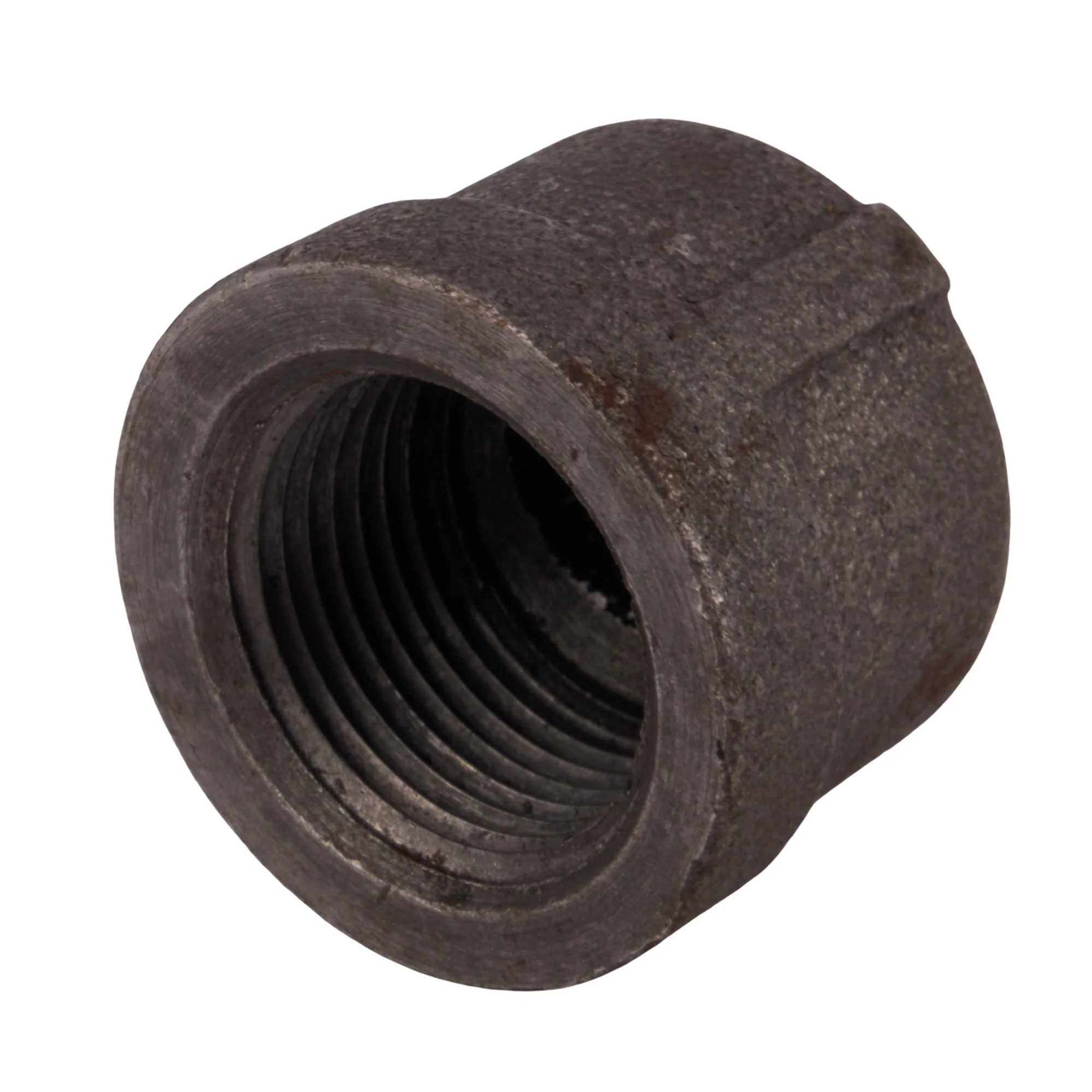 Black Malleable Iron Caps – 1/8" to 4" - Image 18