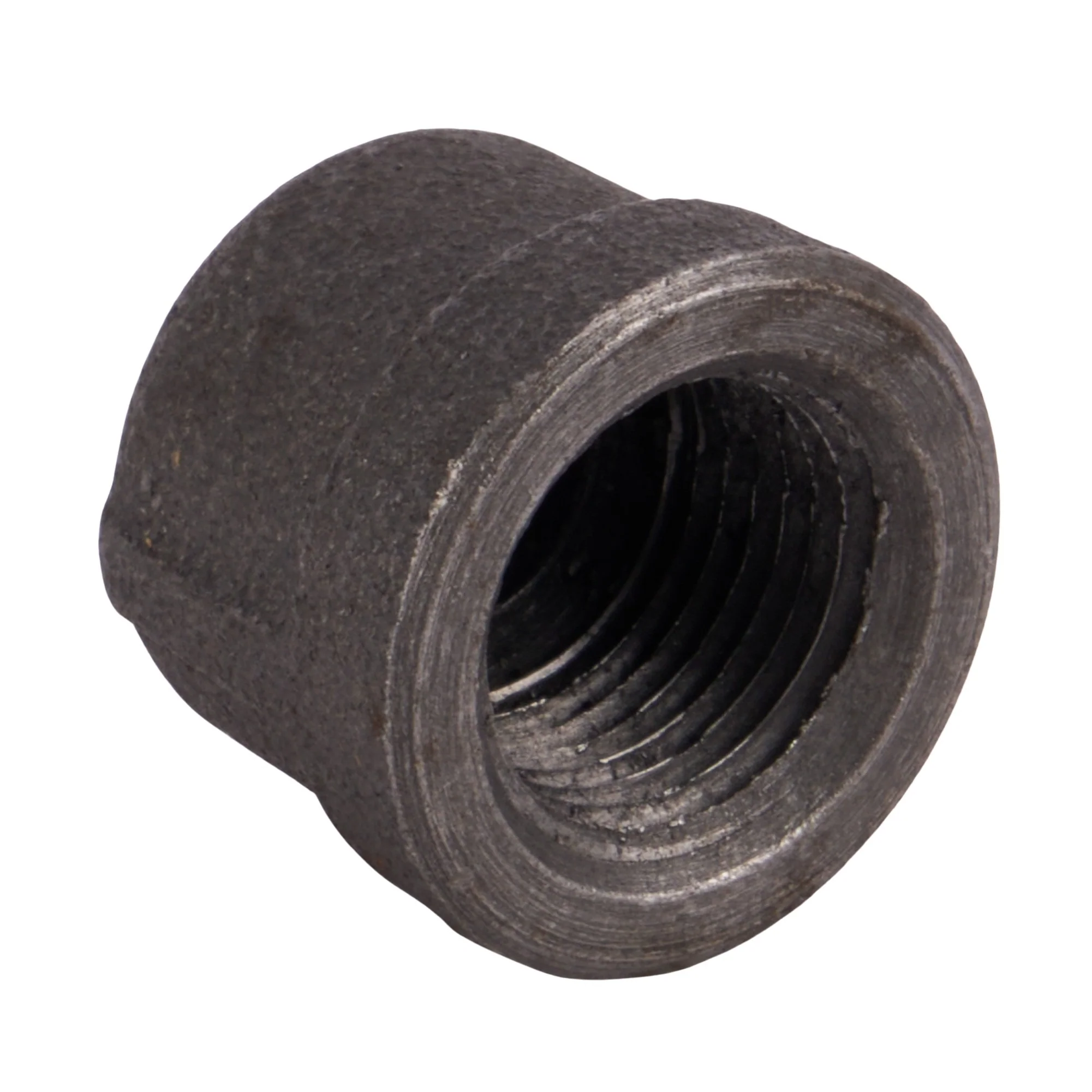Black Malleable Iron Caps – 1/8" to 4" - Image 8