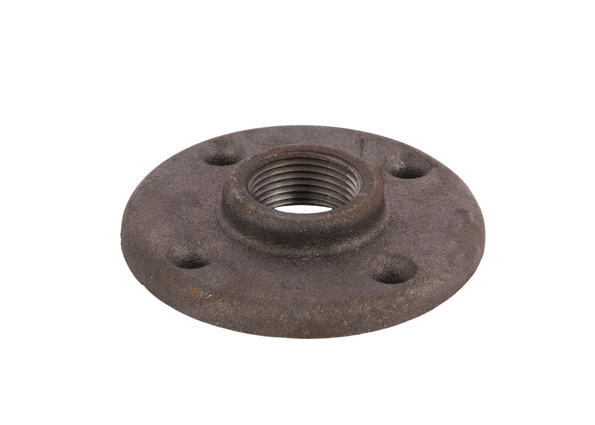 Black Floor Flanges (Import)