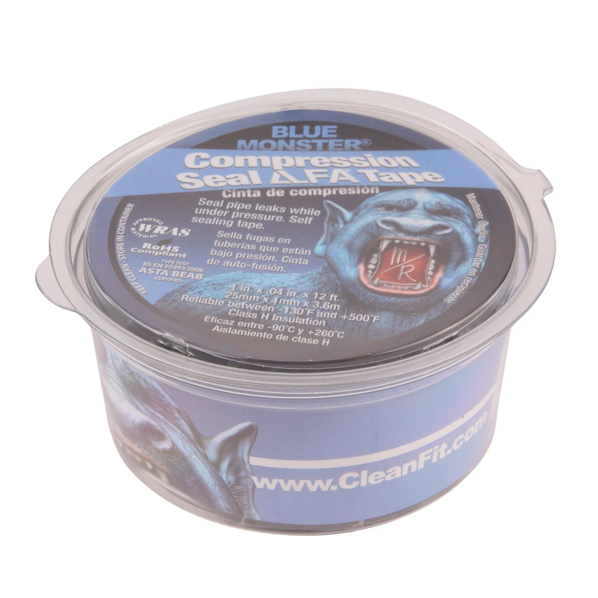 Blue Monster Compression Seal Tape Roll