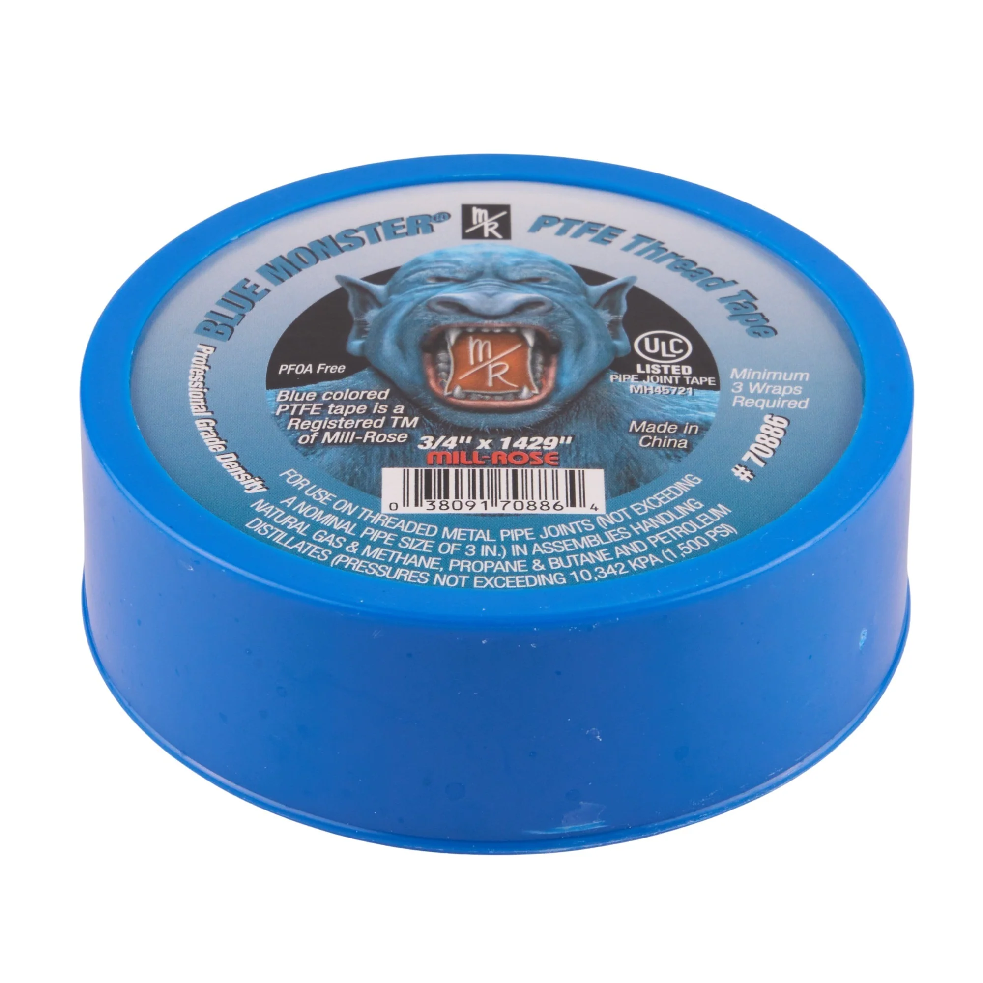 Blue Monster PTFE Thread Seal Tape
