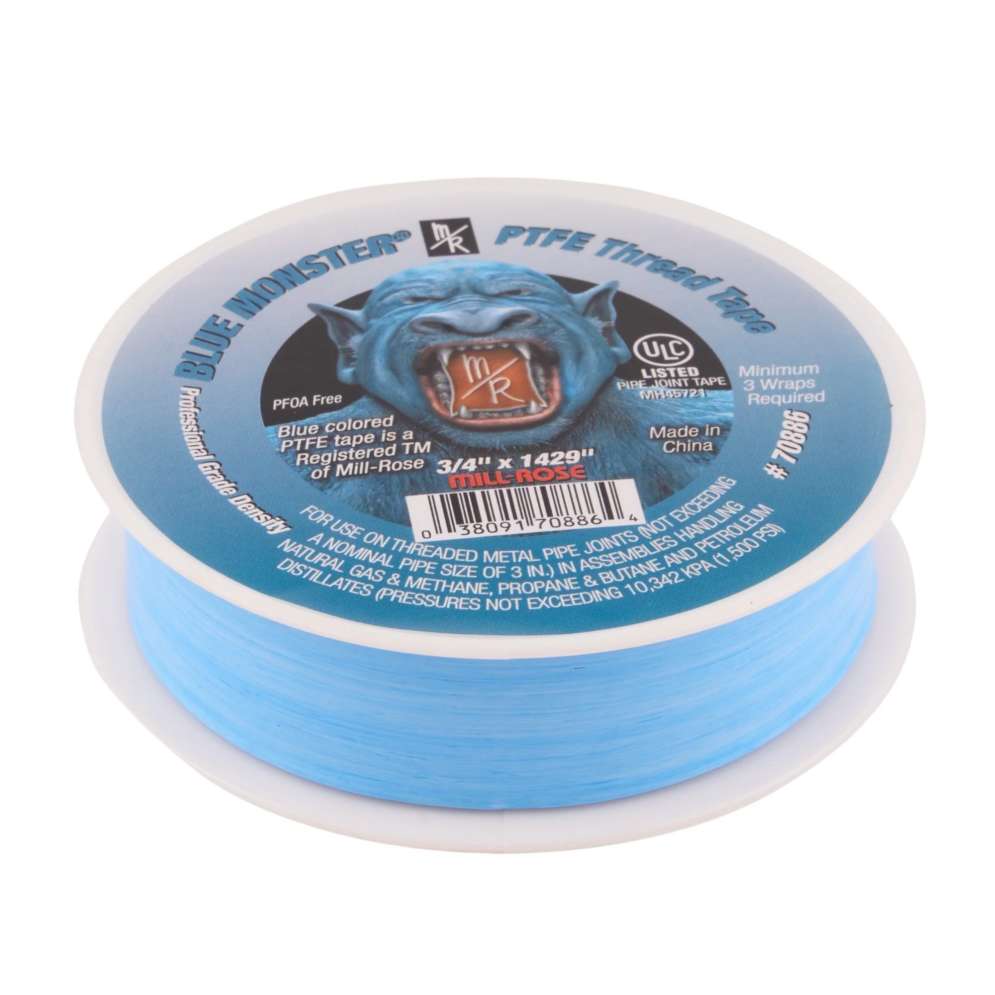 Blue Monster PTFE Thread Seal Tape - Image 3