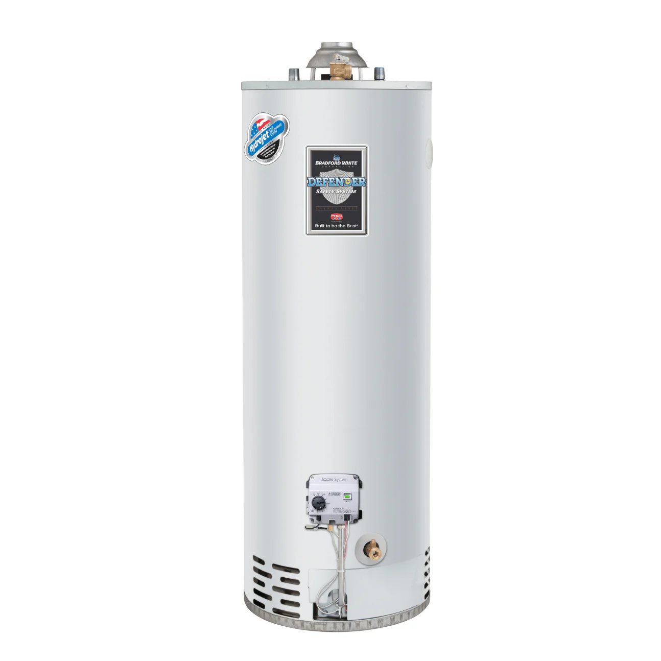 Bradford White 30-Gallon Natural Gas Water Heater – 27,000 BTU – 6-Year Warranty