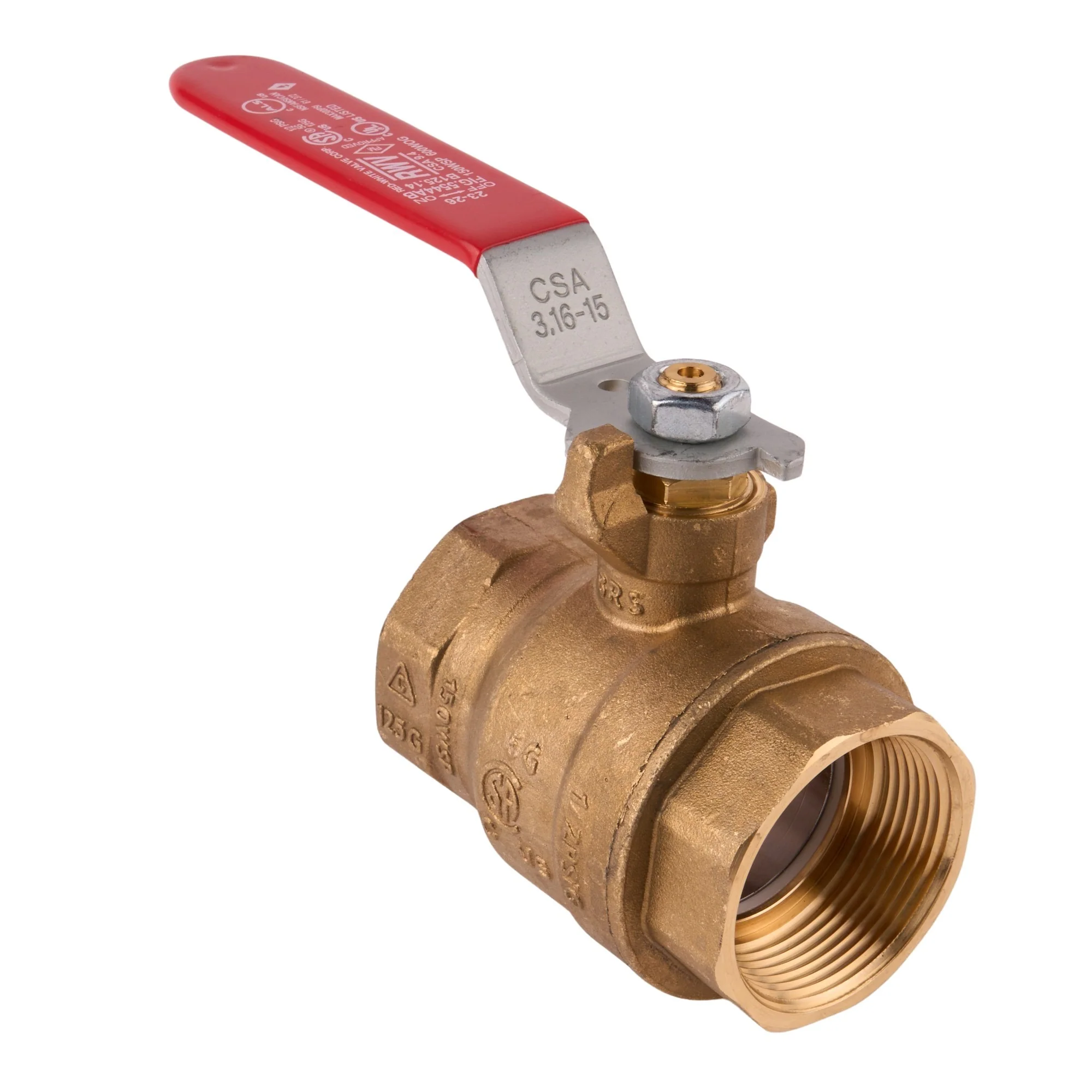 Brass Full Port Lead-Free Ball Valve - Image 6