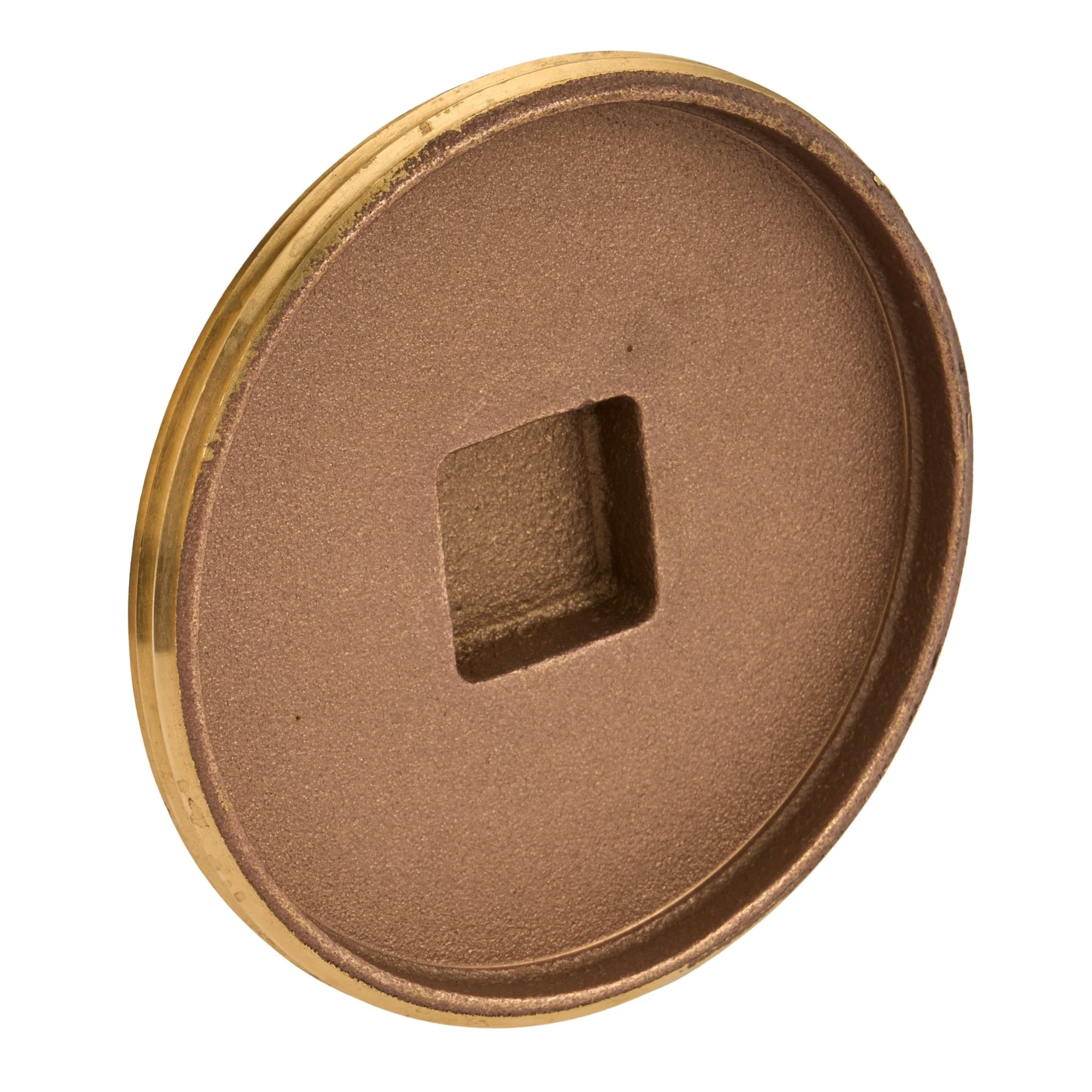 Brass Square Head Cleanout Plug (Lead Free) - Image 3