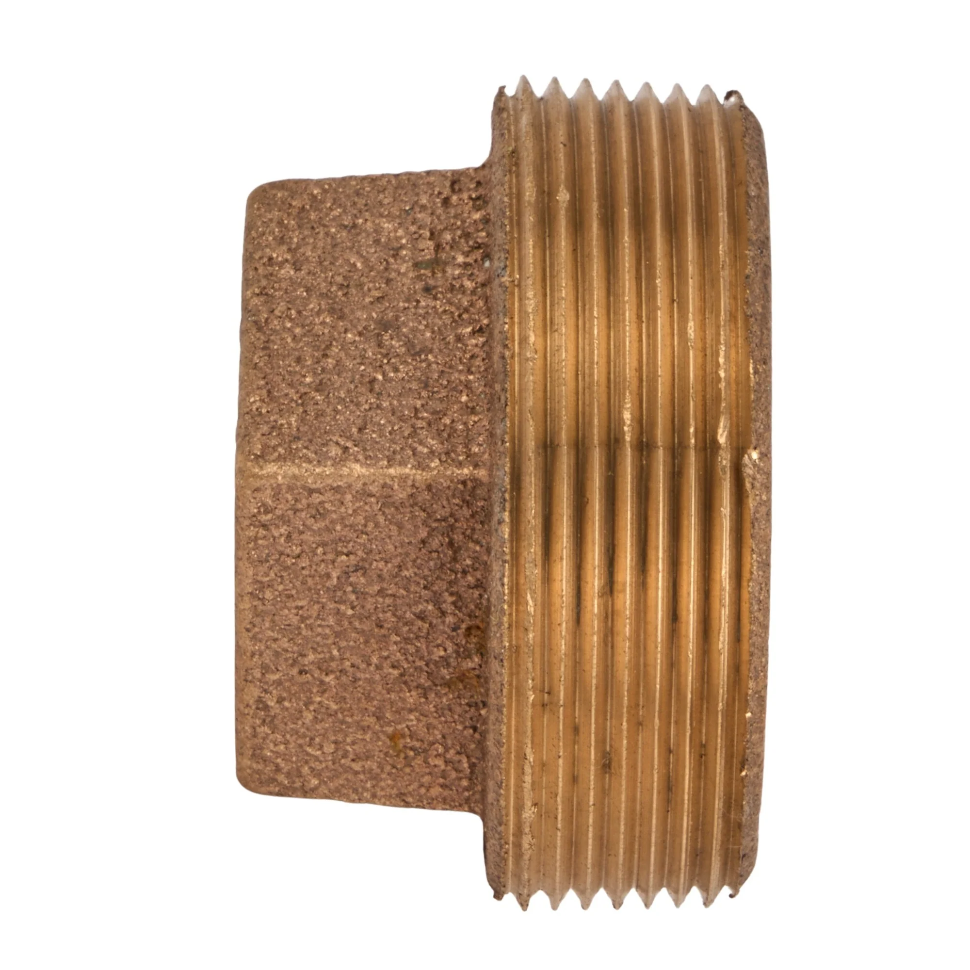Brass Square Head Plug (Lead Free) - Image 2