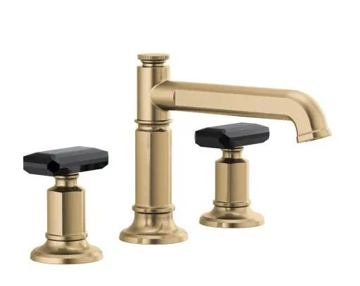 Brizo Invari 1.5 GPM Widespread Bathroom Faucet with Pop-Up Drain Assembly Less Handles - Limited Lifetime Warranty