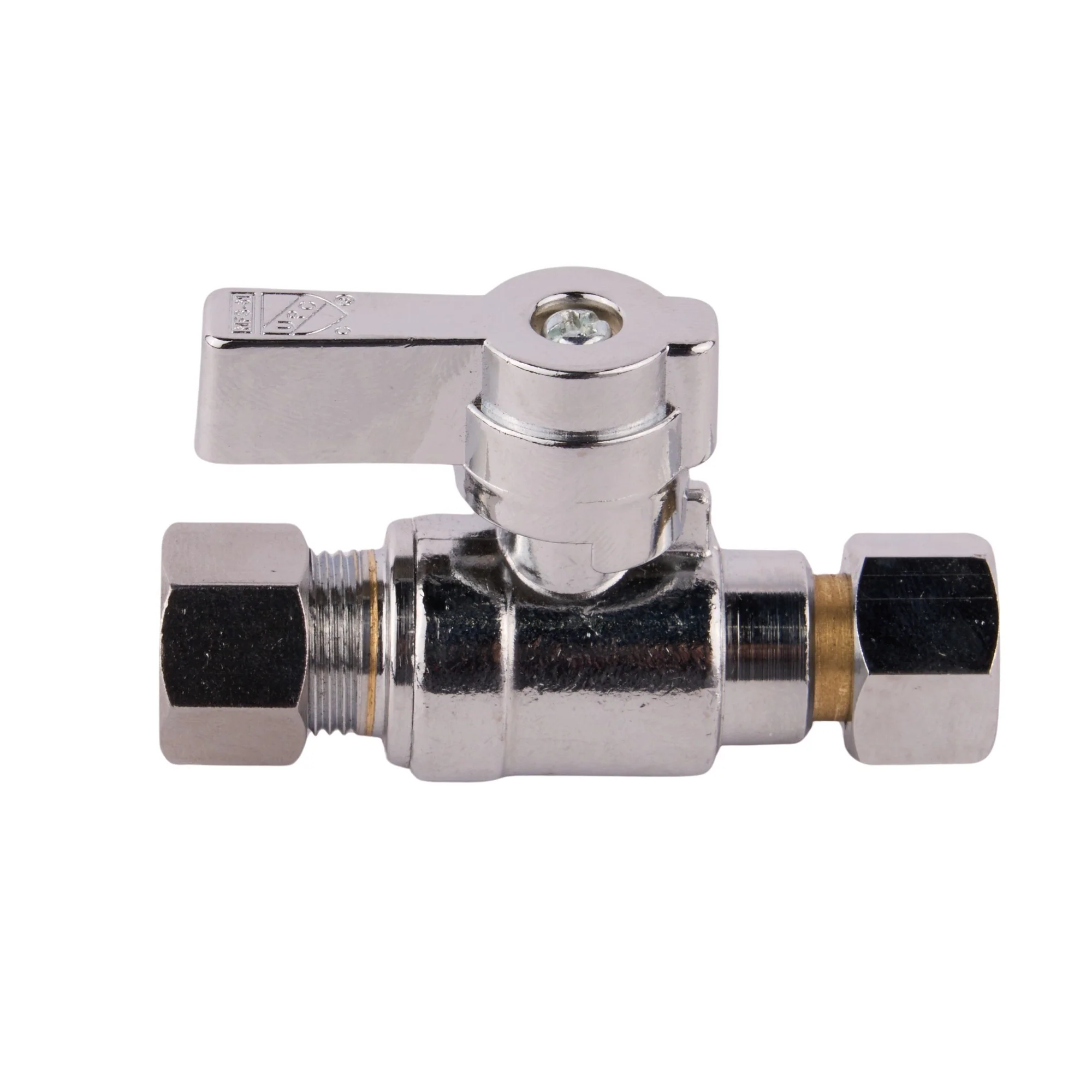 Chrome 1/4 Turn Compression Stop - Image 2