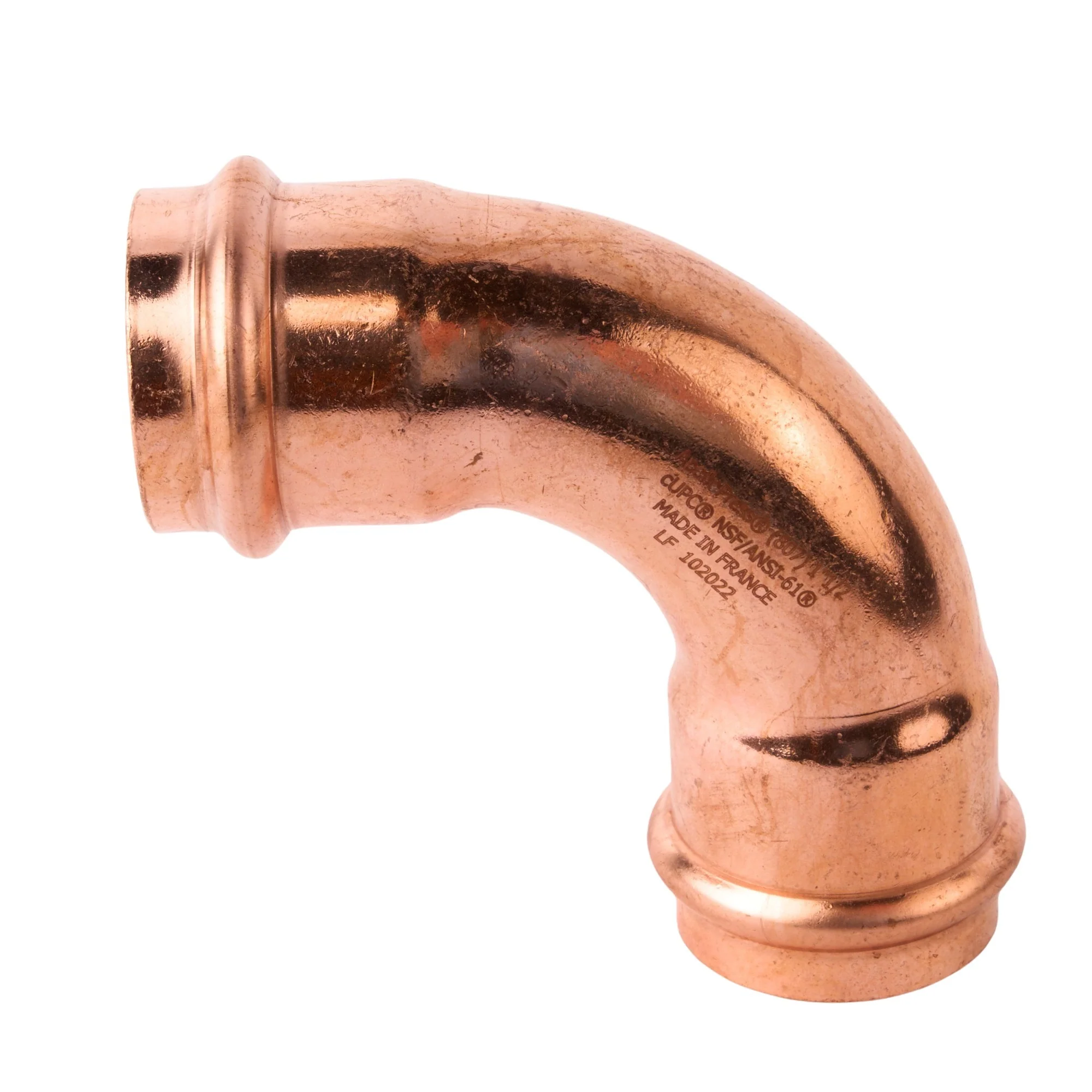 Copper Press 90° Elbow (C x C) - Image 9