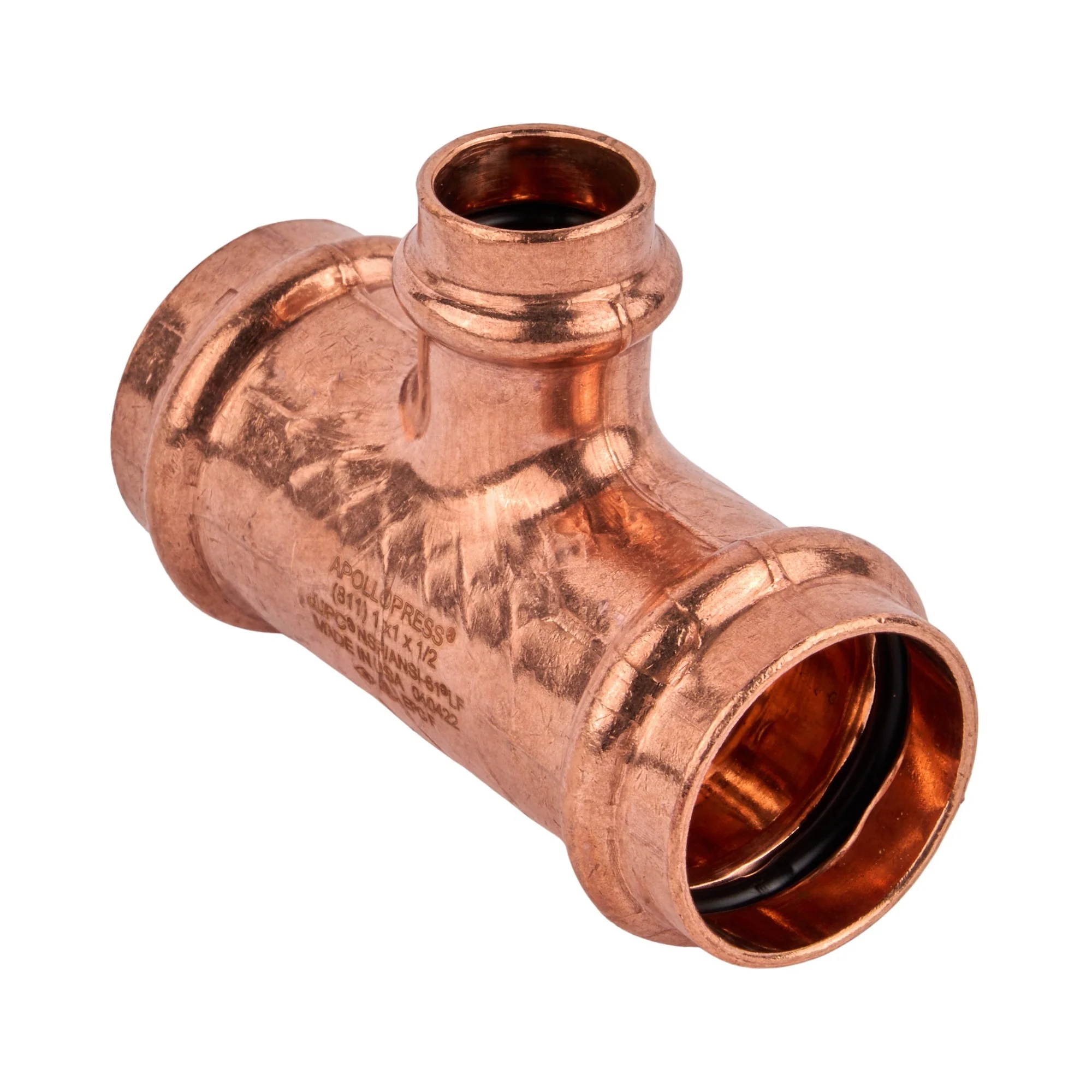 Copper Press Reducing Tee (C x C x C) - Image 14