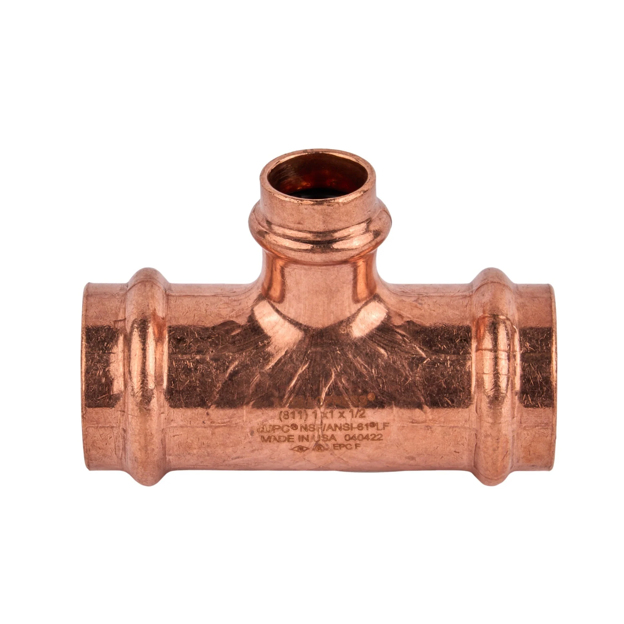 Copper Press Reducing Tee (C x C x C) - Image 38