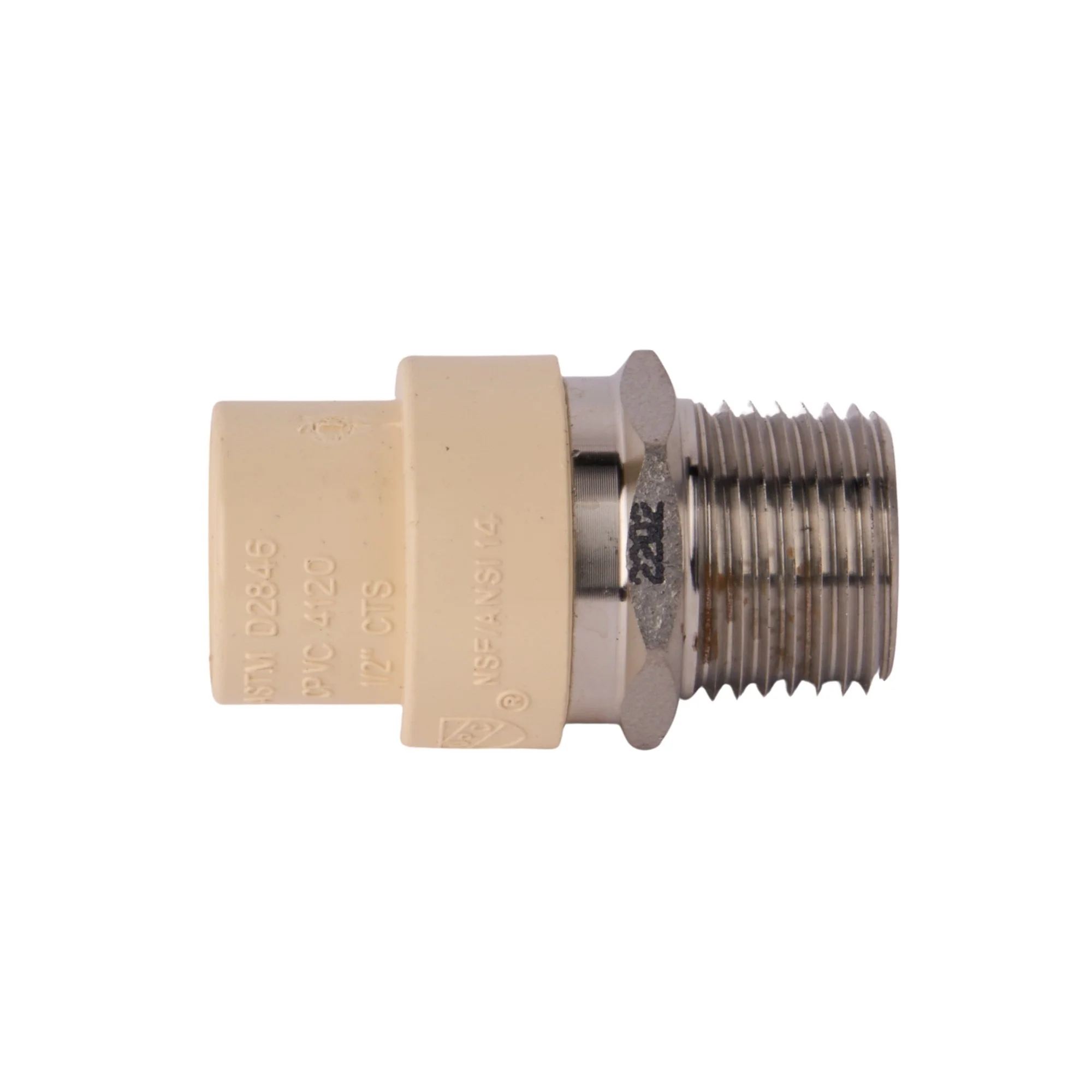 CPVC CTS Stainless Steel Male Adapter (Socket x MIP) - Image 9