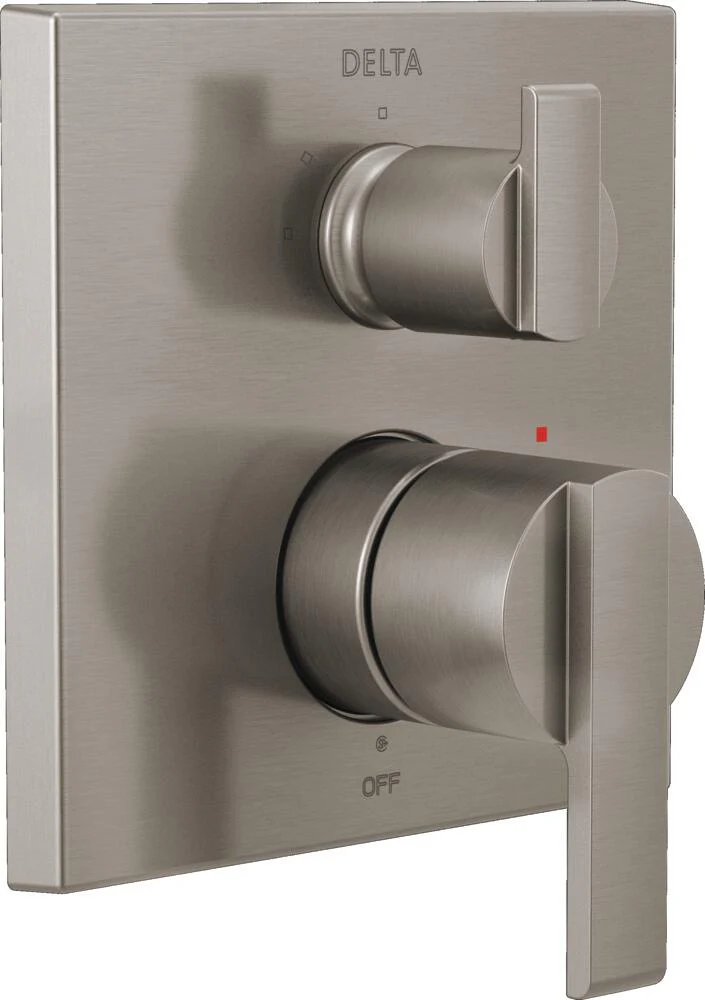 Delta Ara 14 Series Pressure Balanced Valve Trim with Integrated 3 Function Diverter for Two Shower Applications - Less Rough-In - Image 2