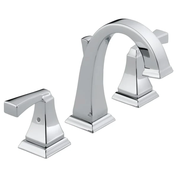 Delta Dryden Widespread Bathroom Faucet with Pop-Up Drain Assembly - Image 2
