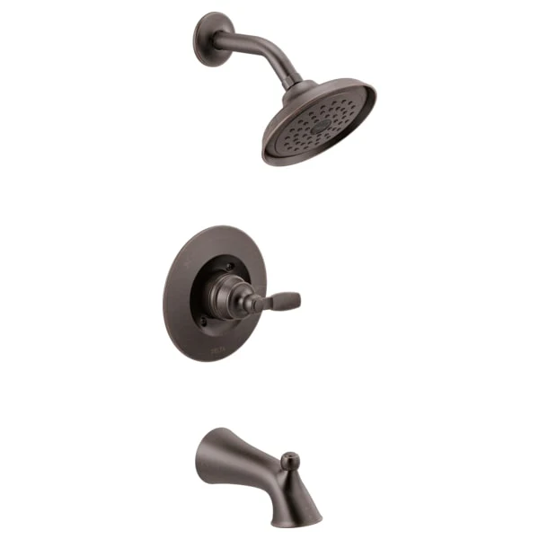 Delta Woodhurst Tub and Shower Trim Package with 1.75 GPM Single Function Shower Head - Image 2