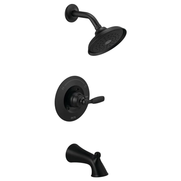 Delta Woodhurst Tub and Shower Trim Package with 1.75 GPM Single Function Shower Head - Image 3