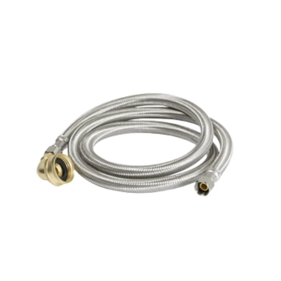 72" Dishwasher Supply Line with 90° Swivel Elbow – Lead-Free