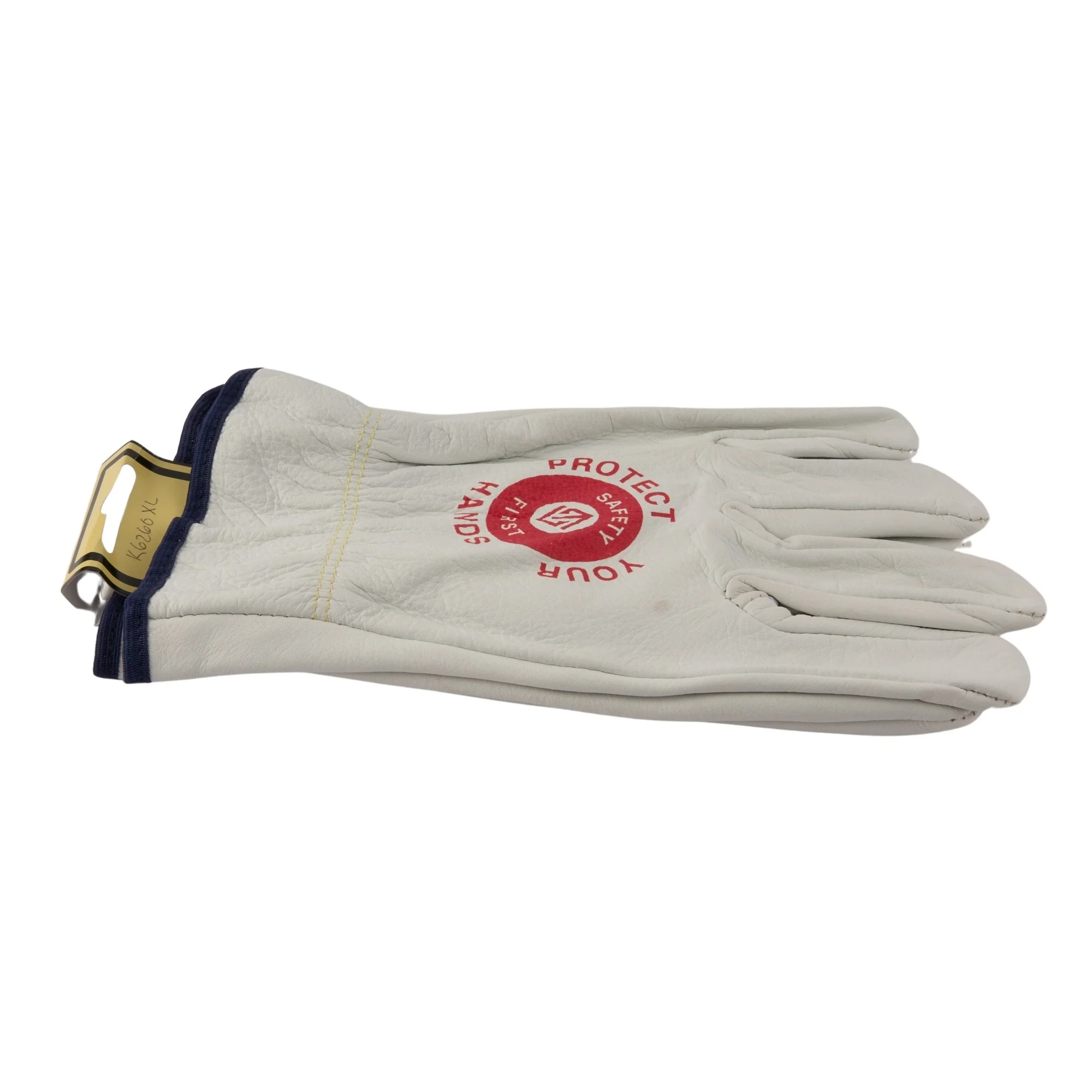 Elastic Back Cowhide Gloves Xl (N) - Image 3