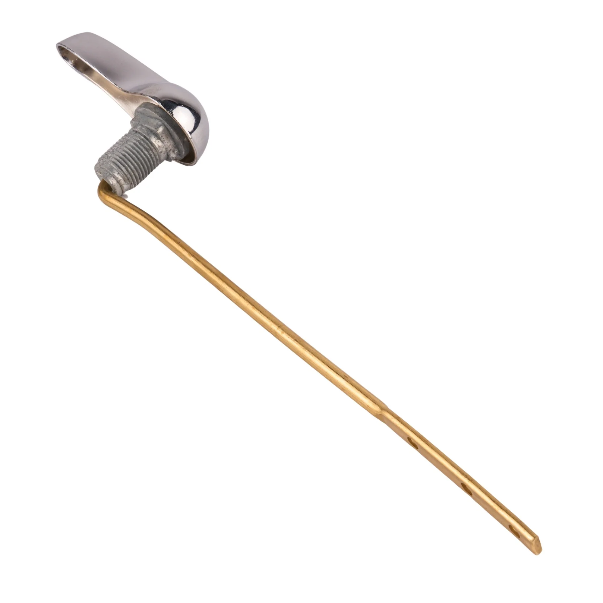 Gene Rich Specialties 119 Tank Lever With Zinc Nut, 8 in L Arm, Brass - Image 3