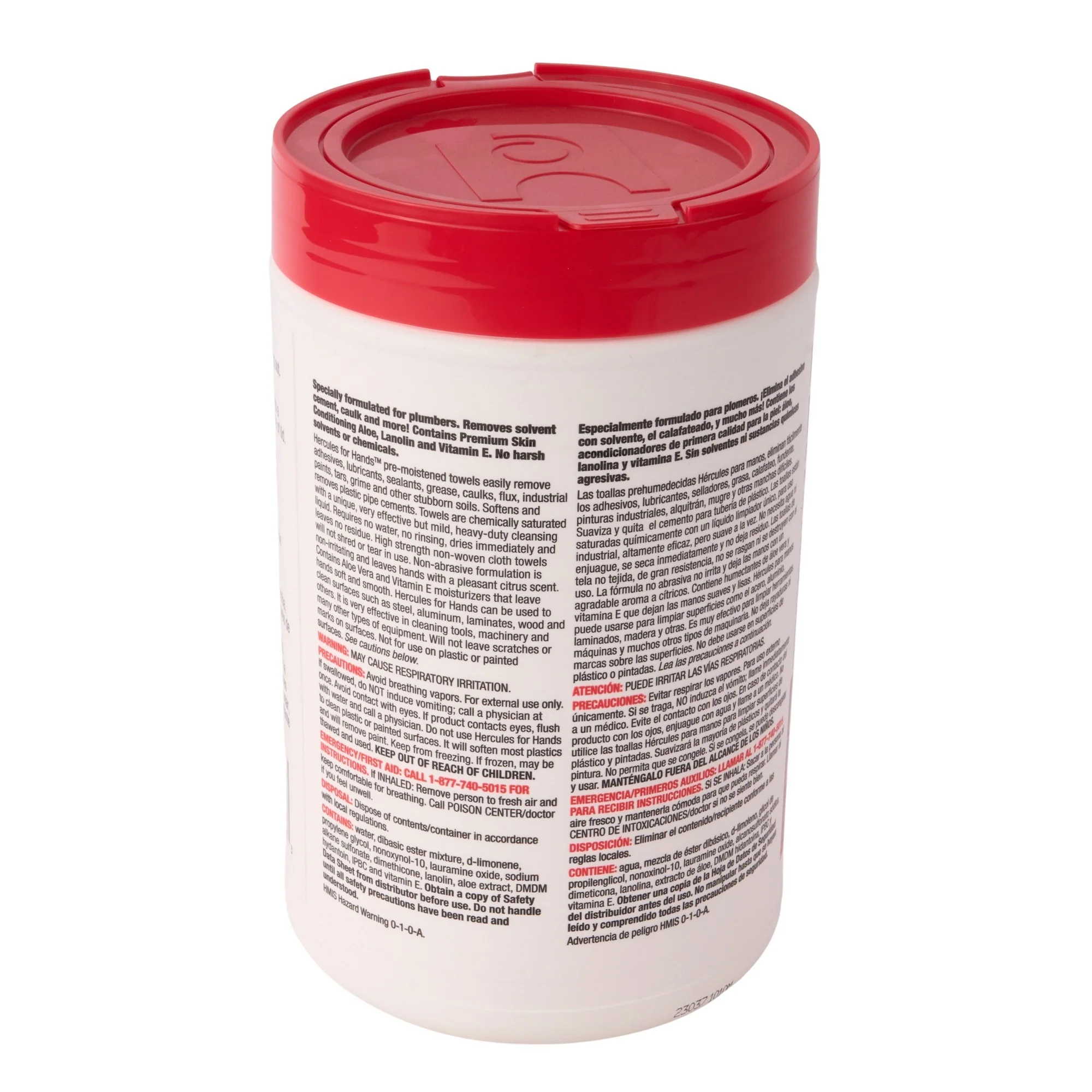 Hercules for Hands Pre-Moistened Hand Cleaning Towels (Dispenser Tub of 70 Towels) - Image 3