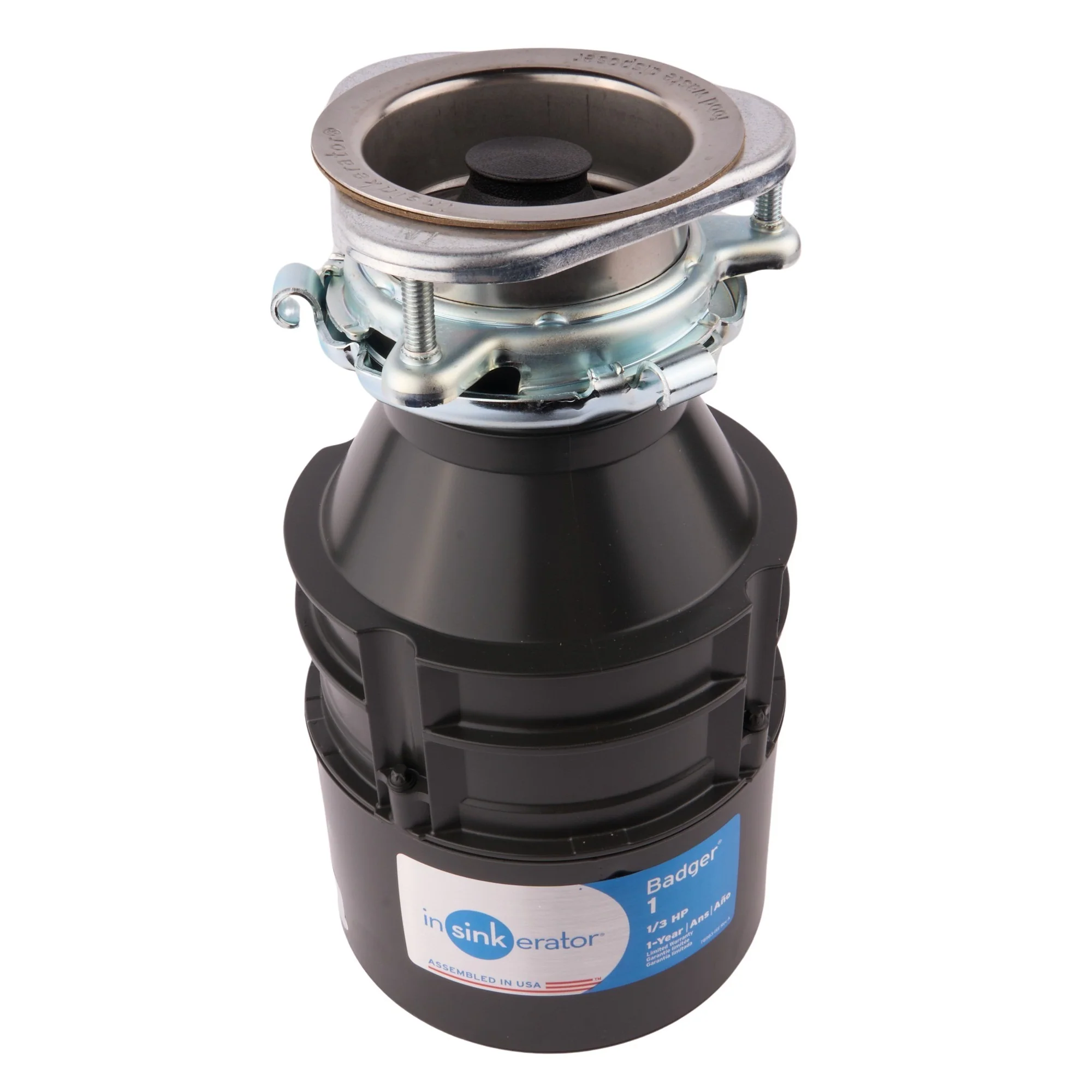 Insinkerator Badger 1 Garbage Disposal with Cord 1/3 HP - Image 2
