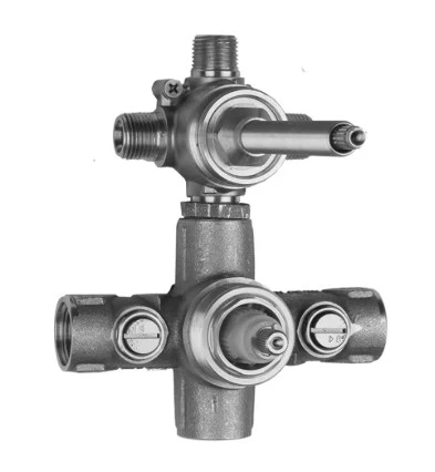 Jaclo Thermostatic Valve with Built in 2-way Diverter/Volume Control with Shut Off
