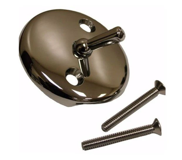 Jones Stephens Chrome Round TRIP Lever FACE Plate